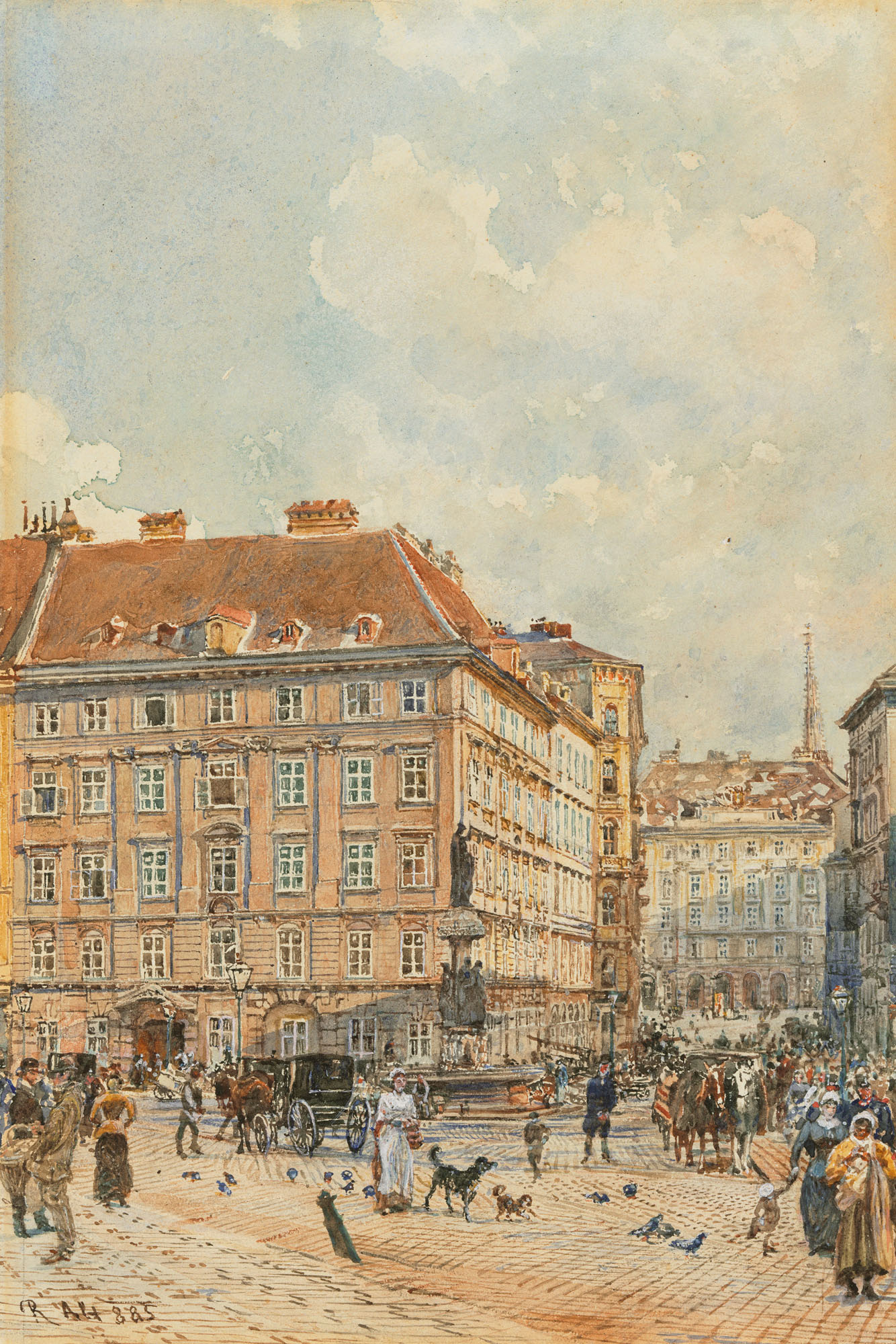 RUDOLF VON ALT (AUSTRIAN, 1812-1905), Freyung | Christie's