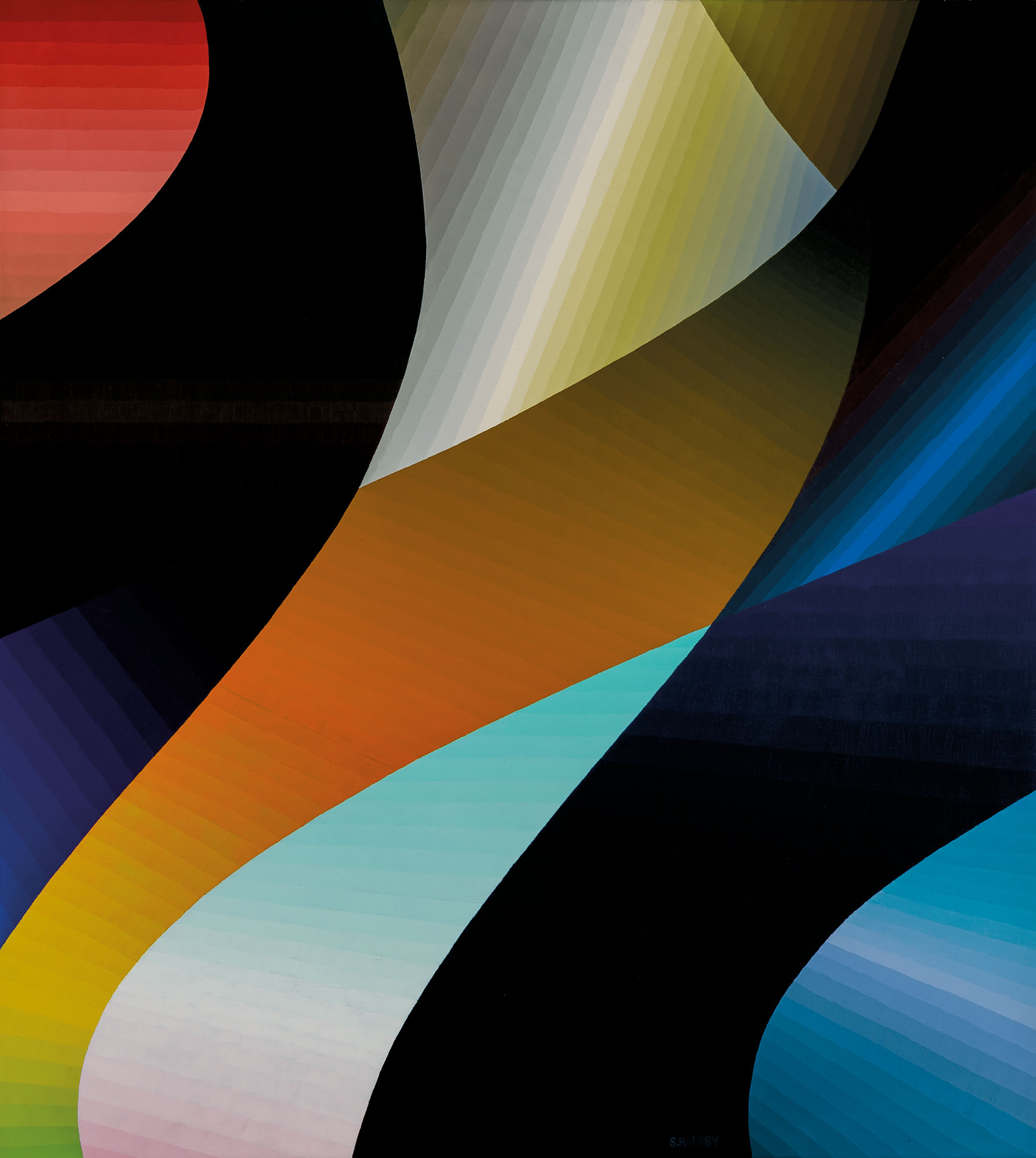 Samia Halaby サミア・ハラビー Samia Halaby - Biography | Ayyam Gallery