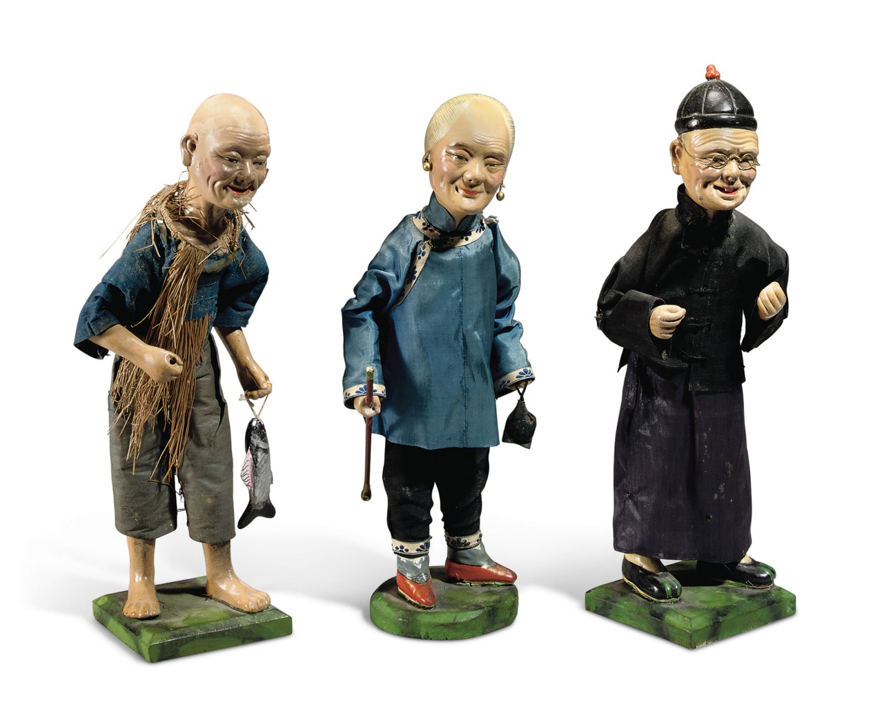 miniature chinese figures