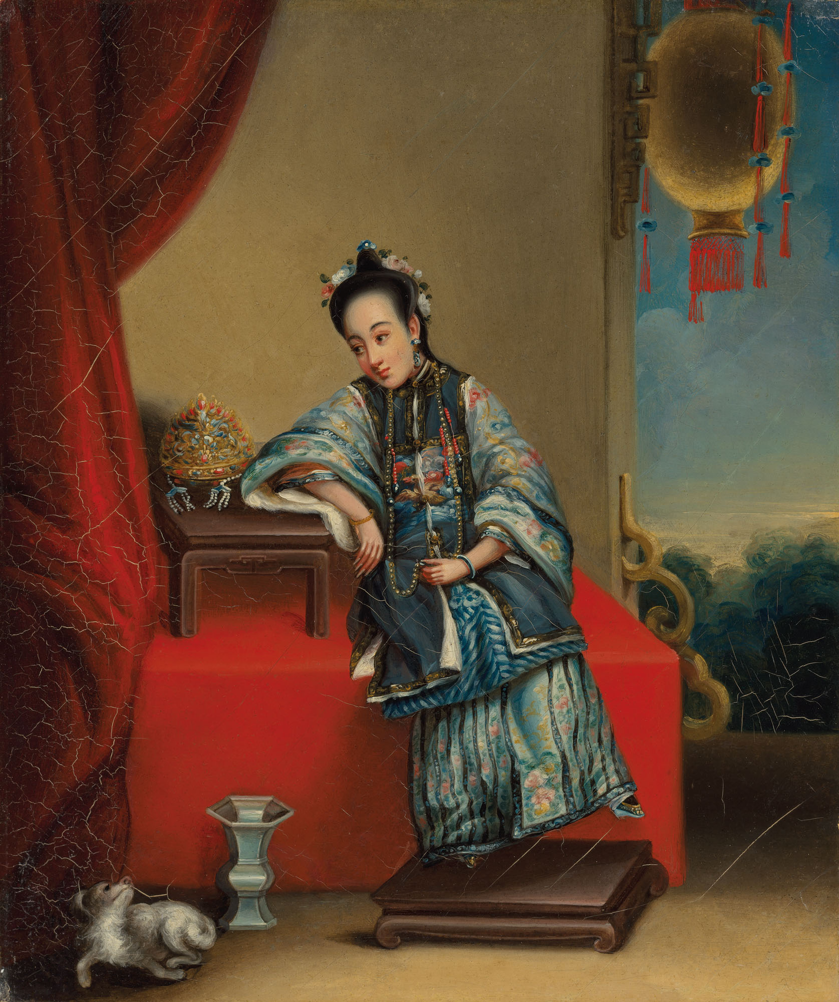 初売り初売り Portraits (1809-1870), Tingqua of Studio of Chinese two 和書