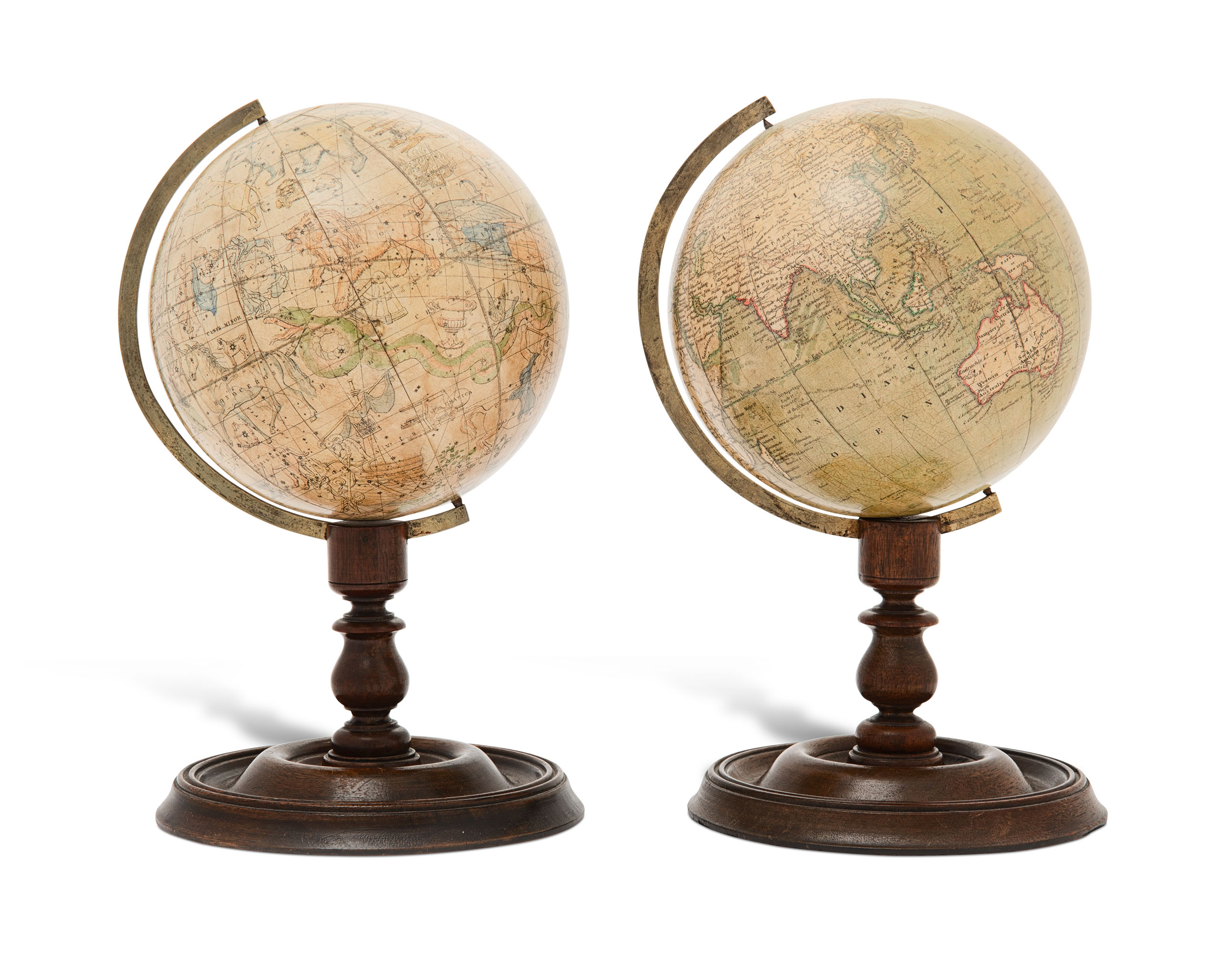 【おまけ付き】15YEARS CHRONICLE / globe Newton & Son, Pair 41⁄2-inch Globes | Christie's