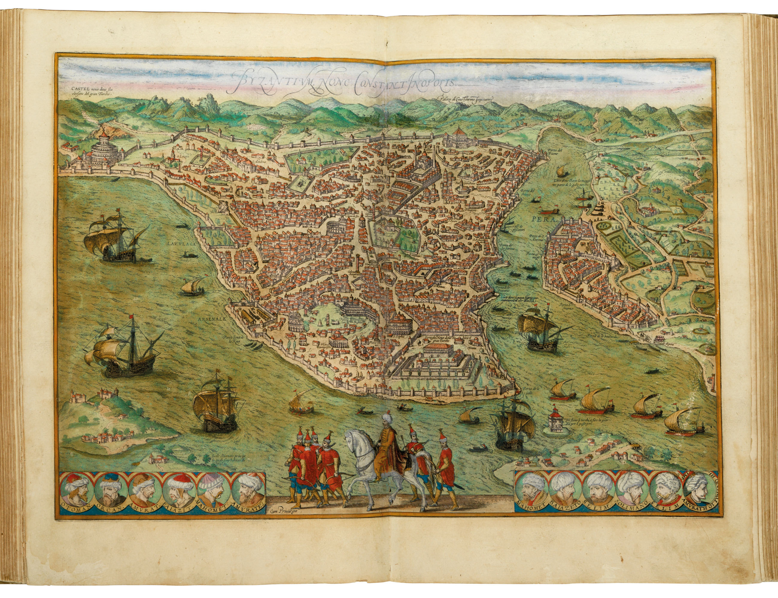 Georg Braun and Frans Hogenberg , CIVITATES ORBIS TERRARUM. 1612-18 ...