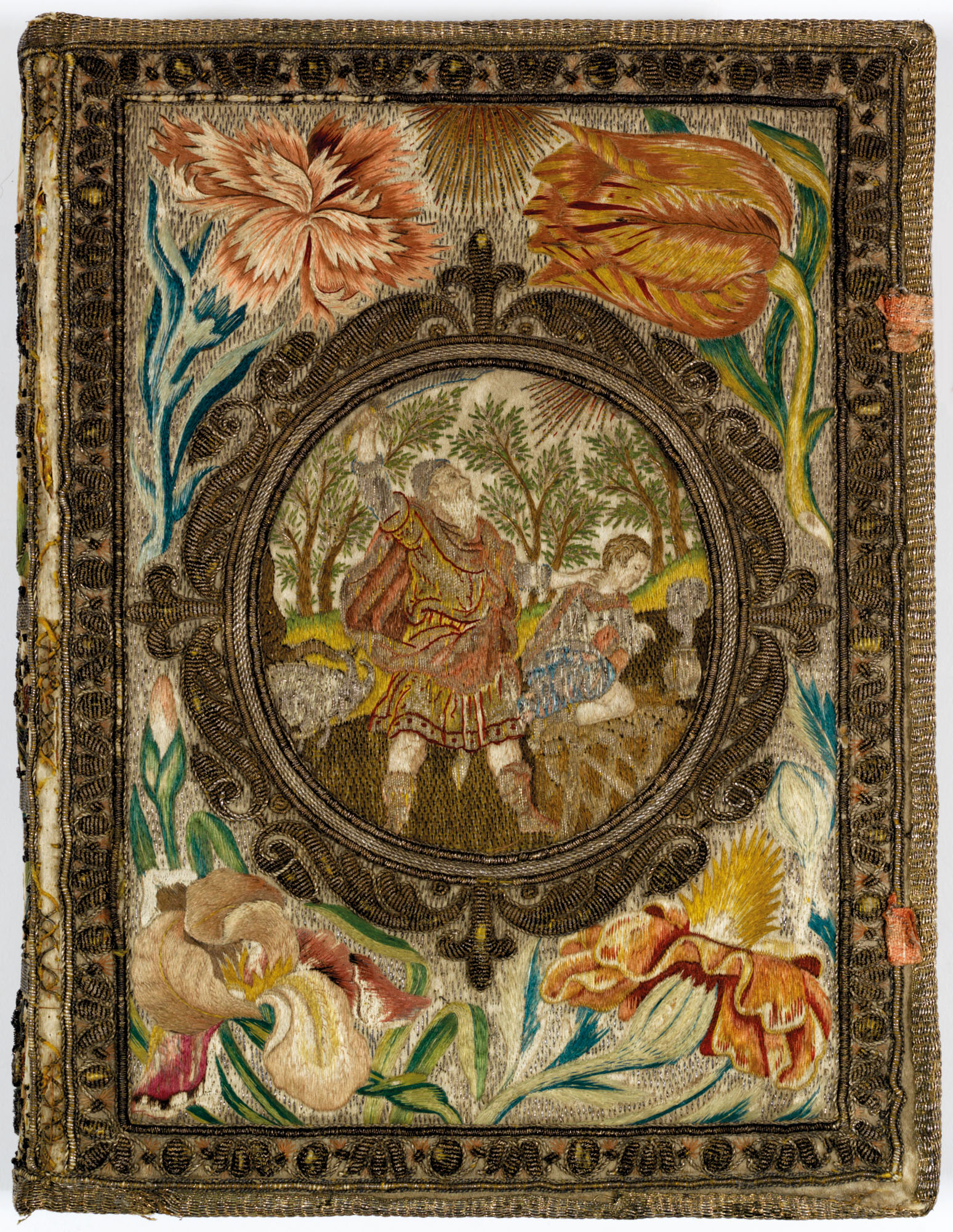 Embroidered Binding , HOLY BIBLE. 1622 Christie's