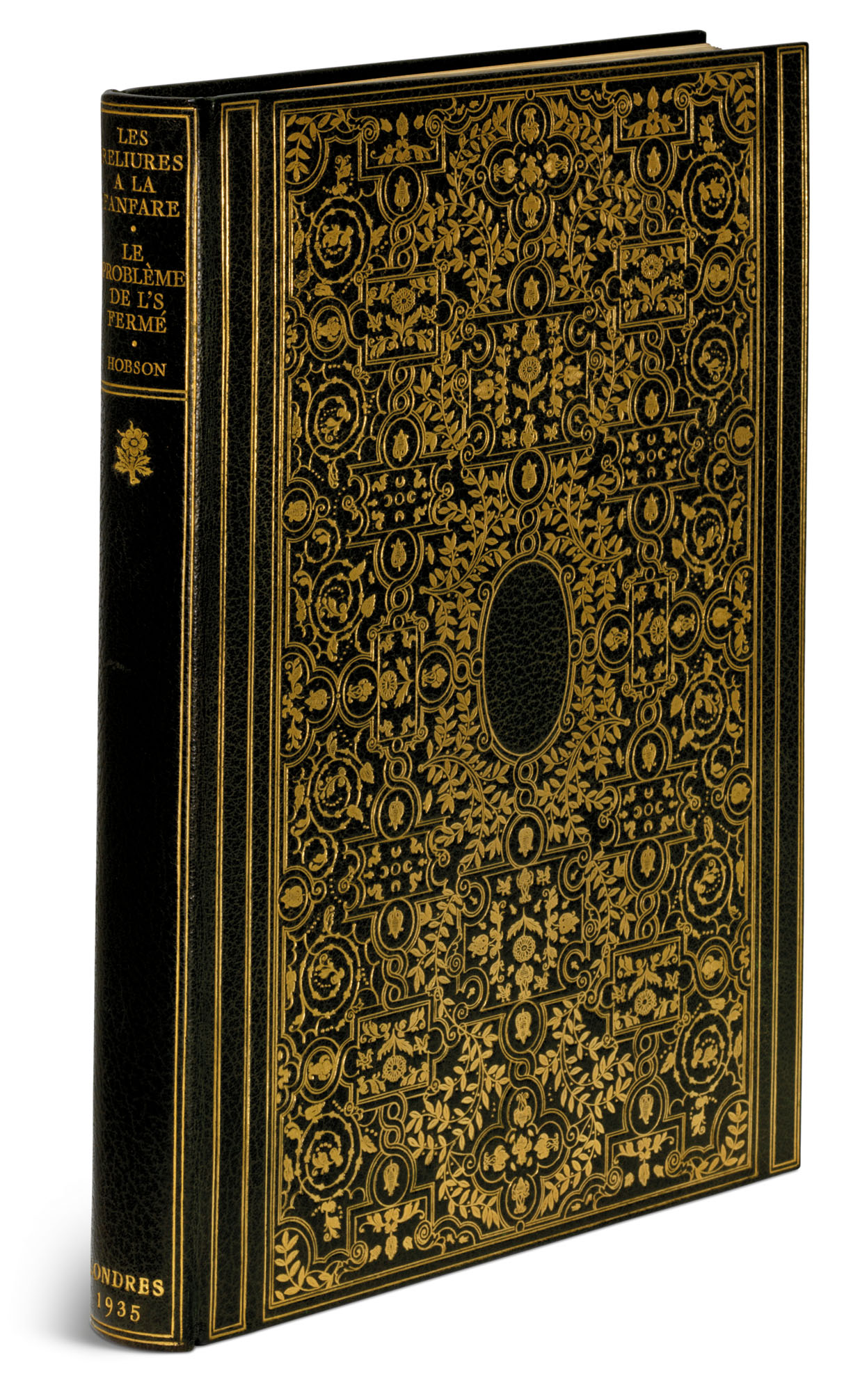 Geoffrey Dudley Hobson (18821949) , LES RELIURES À LA FANFARE 1935