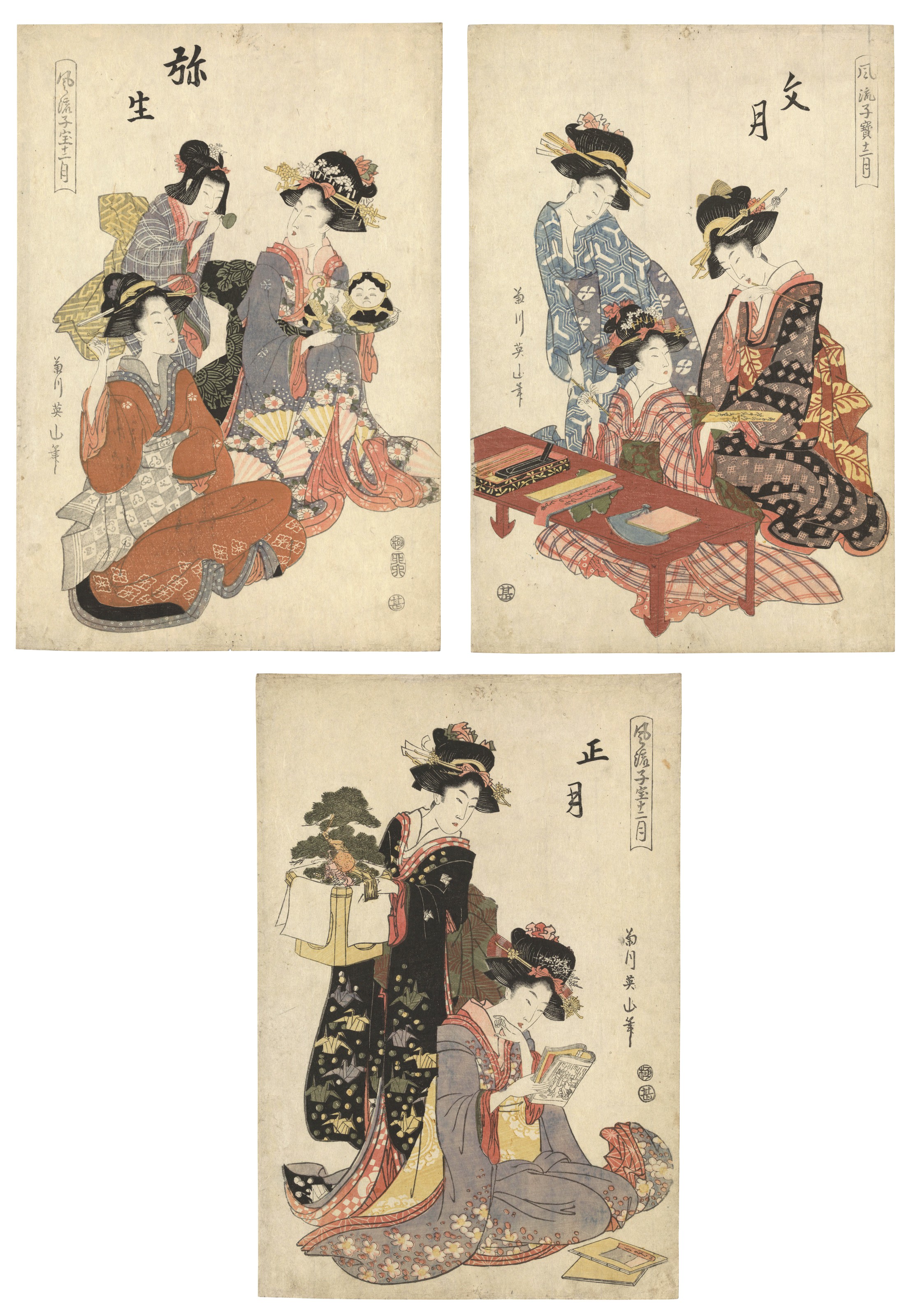 KIKUKAWA EIZAN (17871867) auctions & price archive