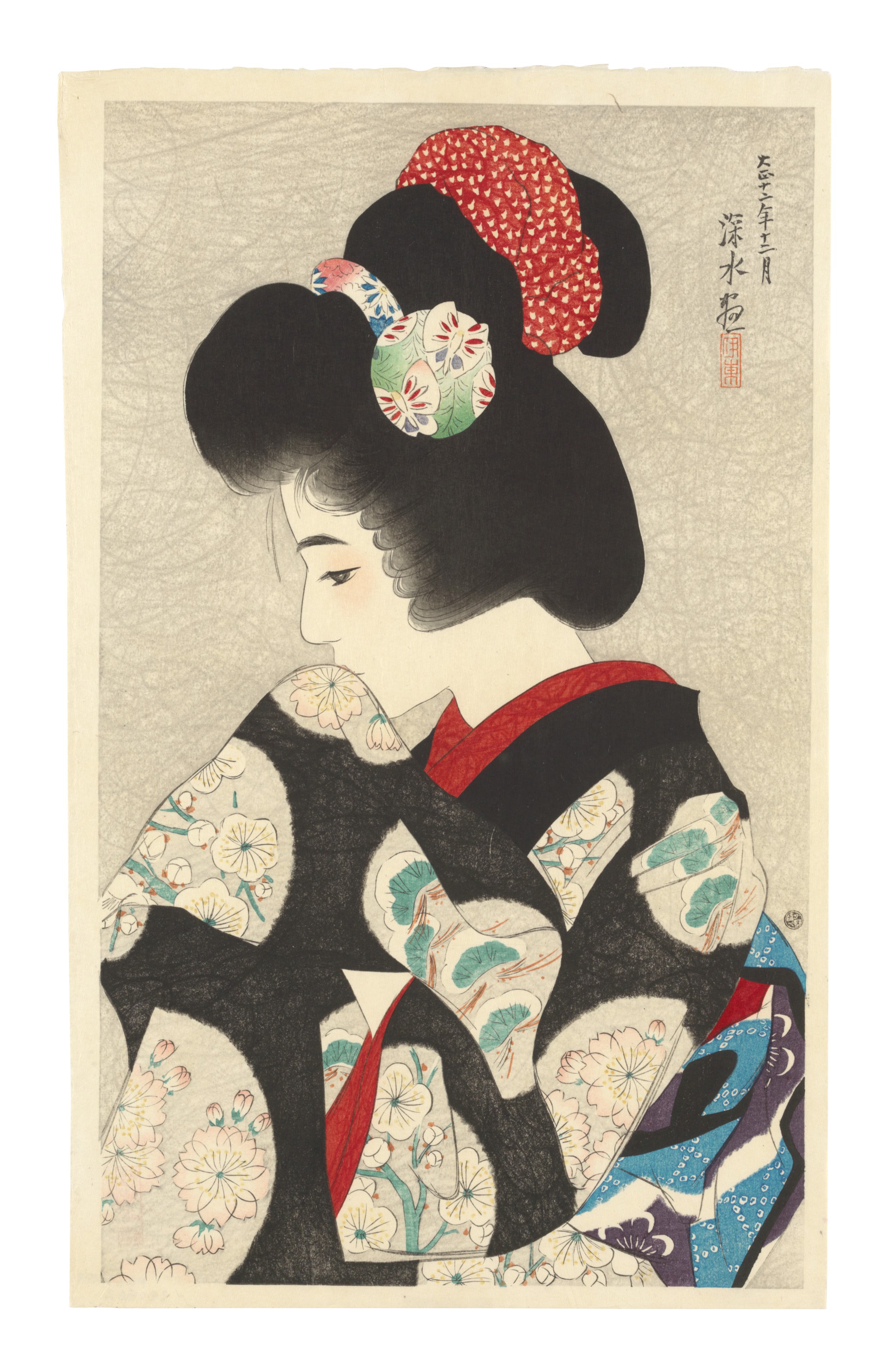 Catalog image of Reveries of Approaching Spring (Haru chikaki omoi)
