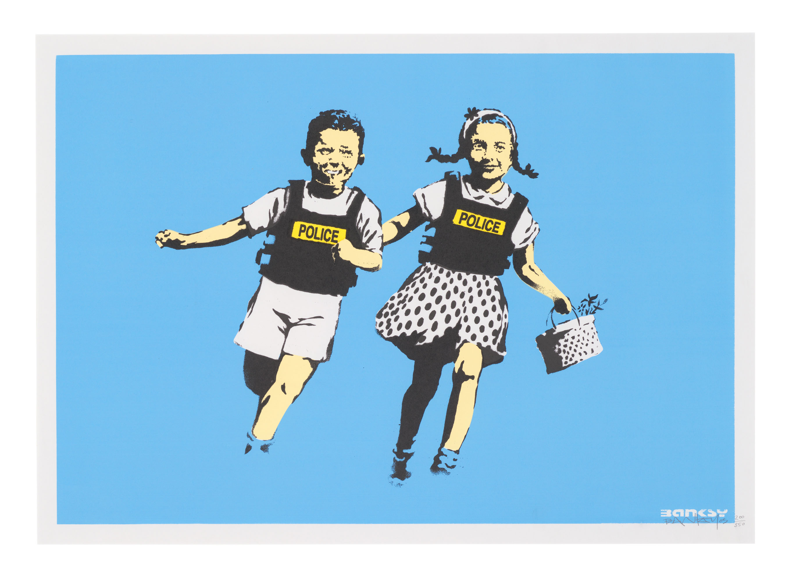 BANKSY (B. 1974), Girl with Balloon - Colour AP (Purple) | Christie