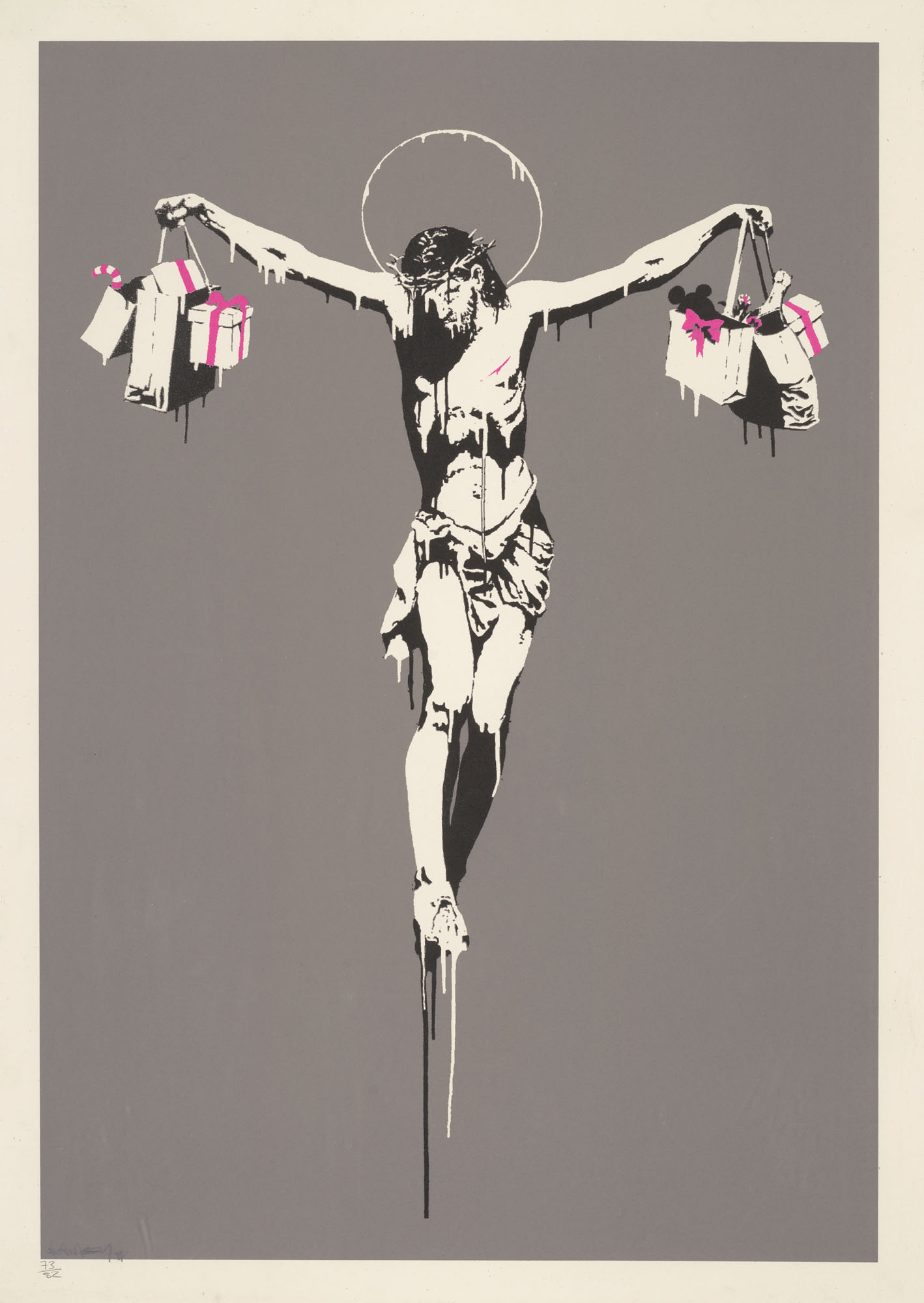 BANKSY (B. 1974), Girl with Balloon - Colour AP (Purple) | Christie