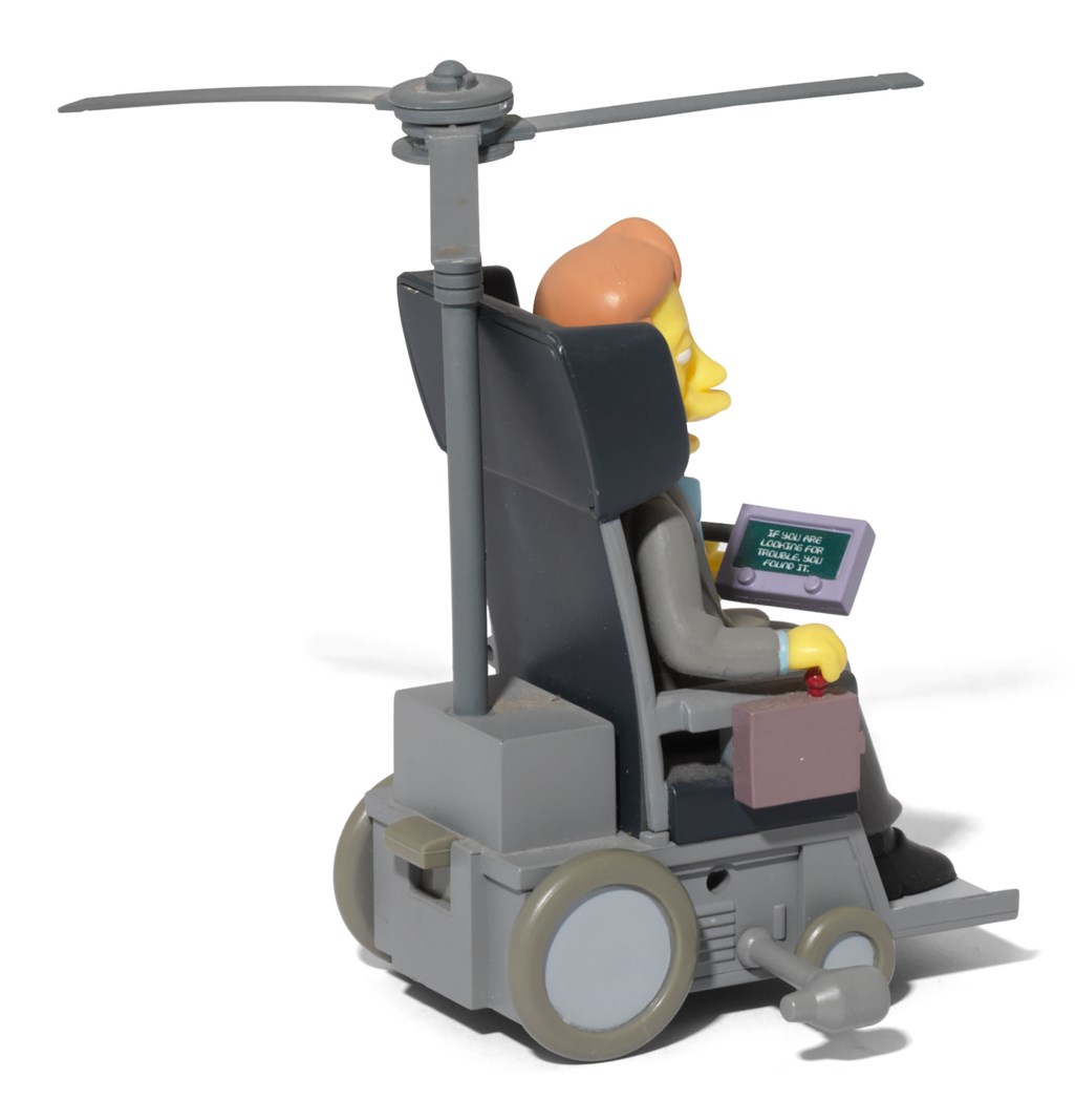 stephen hawking simpsons toy