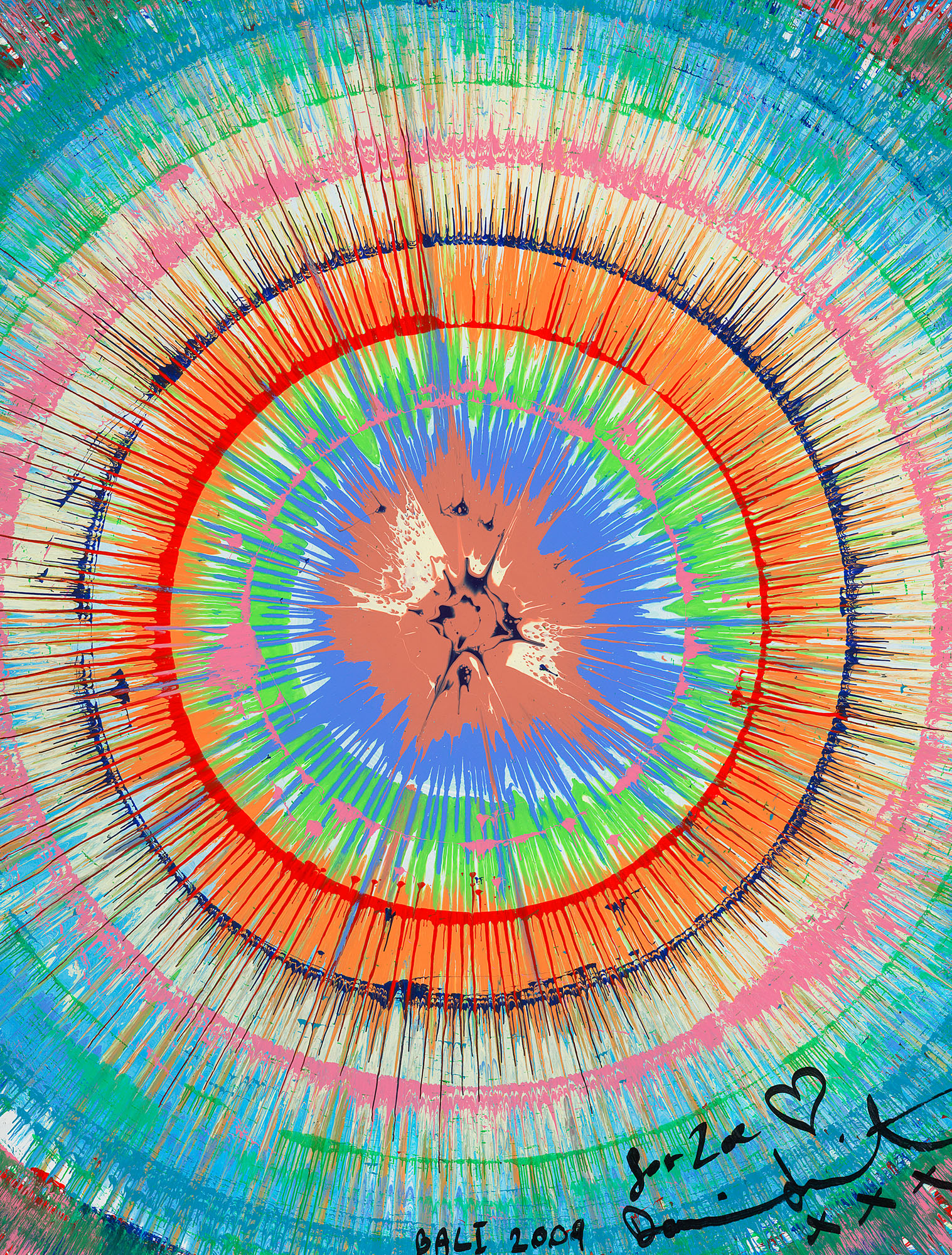 DAMIEN HIRST (B. 1965), Untitled paper spin | Christie's