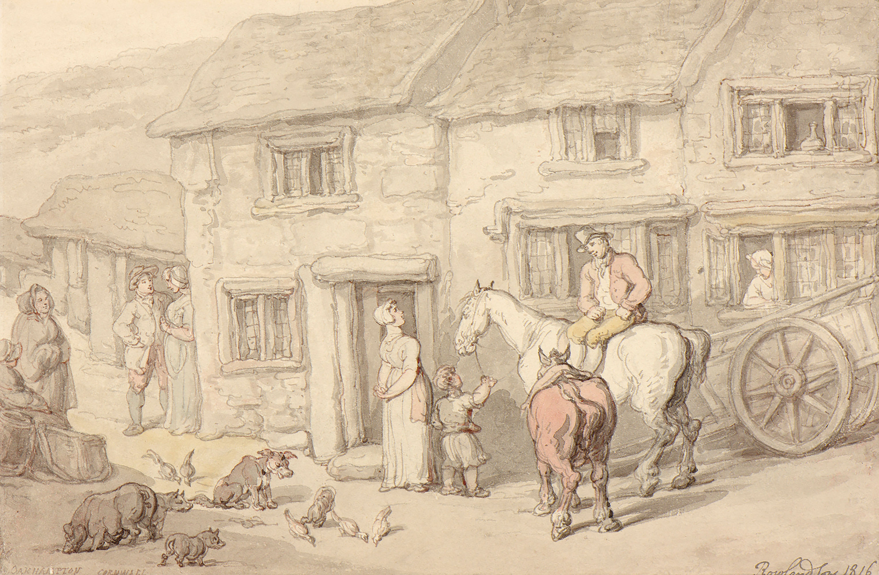 Thomas Rowlandson (London 17561827), Okehampton, Devon Christie’s
