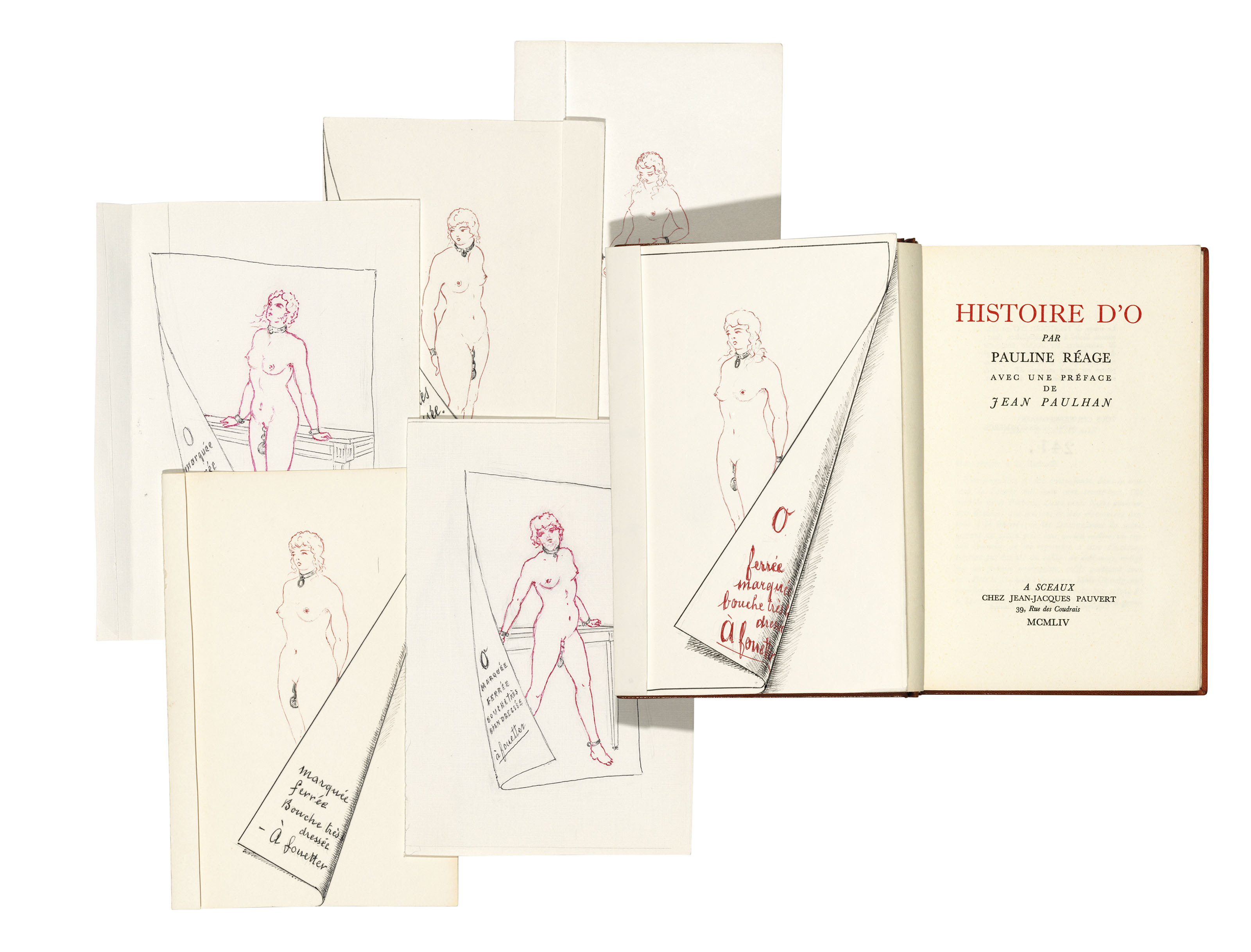 Pauline Reage (pseudonym of Anne Desclos, 19071998), Histoire d'O. 1954 Christie’s