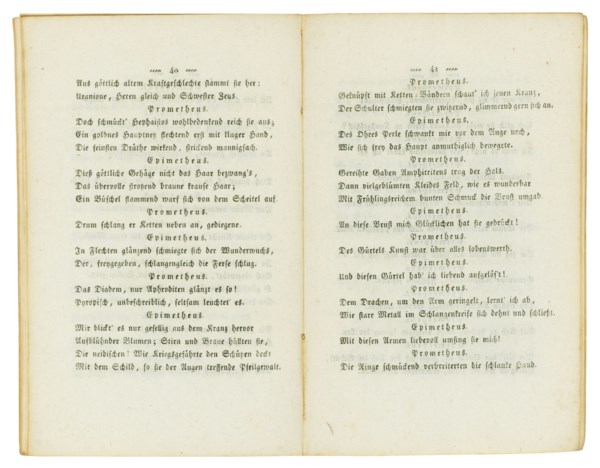 Johann Wolfgang Von Goethe 1749 1832 Goethe S Gedichte 1815 Christie S