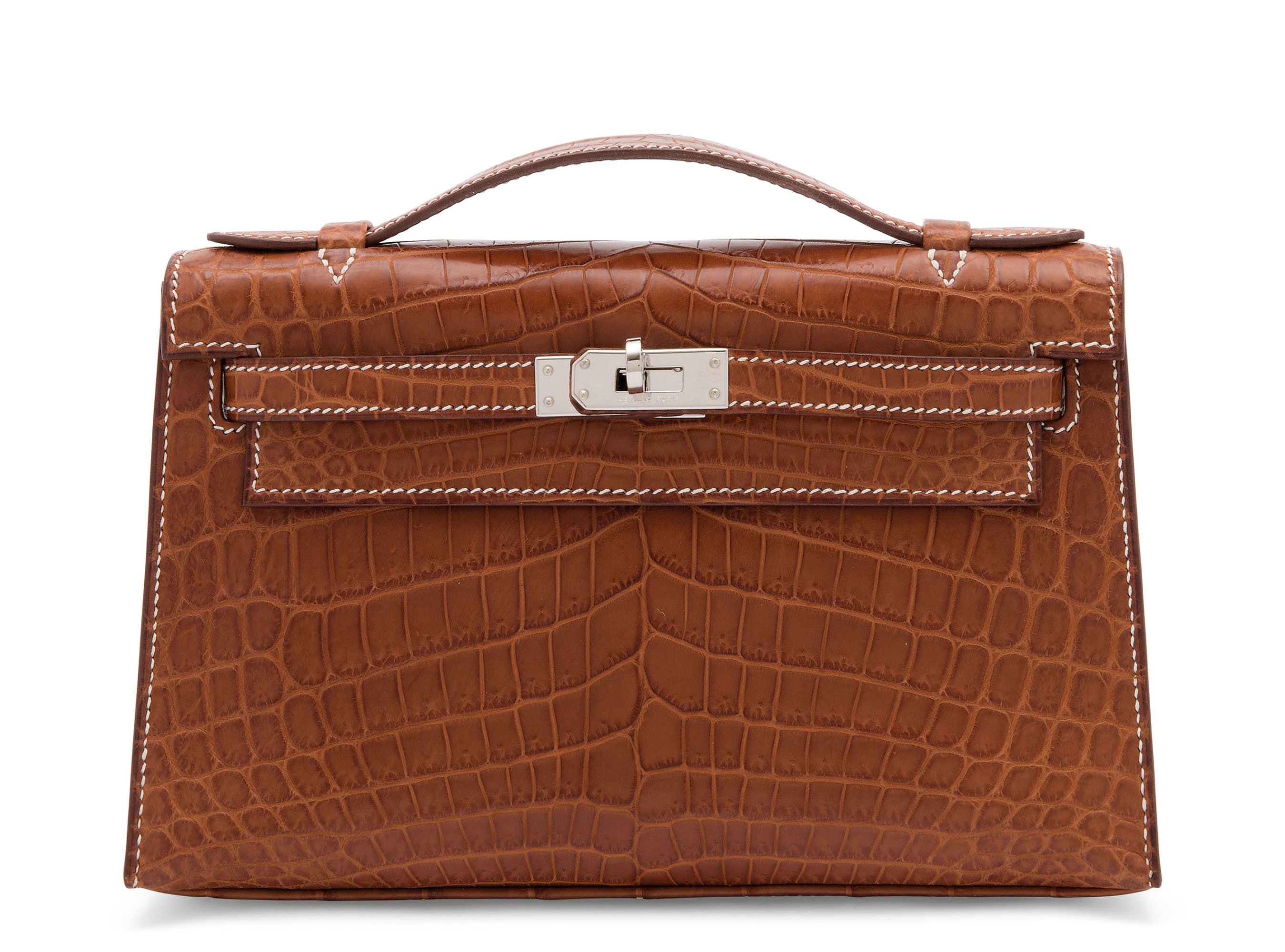 Hermes kelly hotsell pochette crocodile price