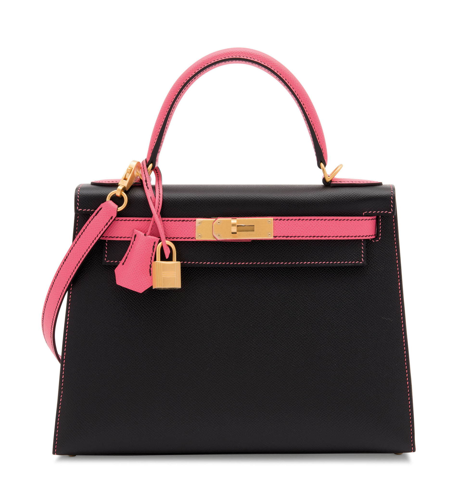 A MARRON FONCÉ EPSOM COURCHEVEL LEATHER BIRKIN 35 WITH GOLD