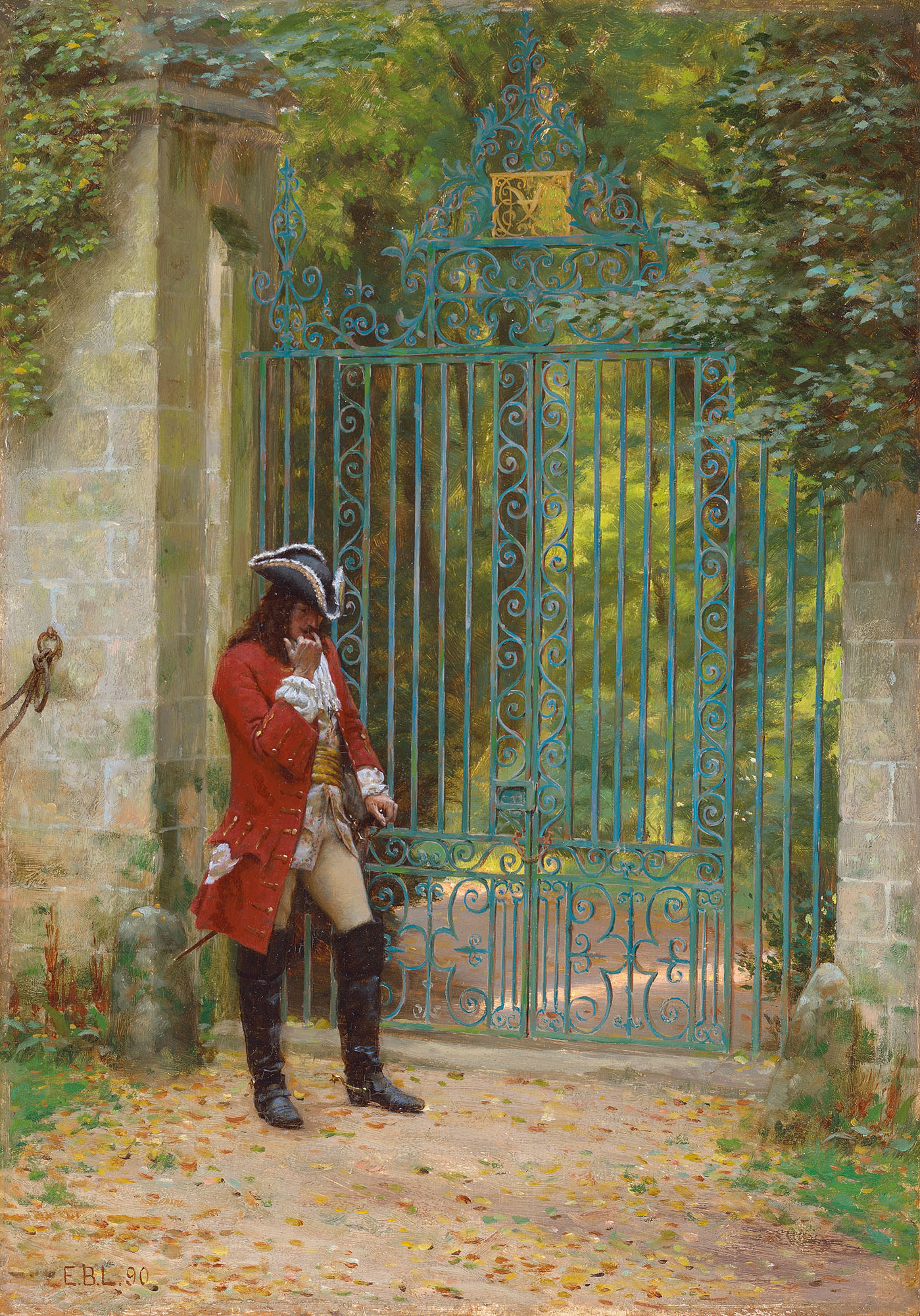 EDMUND BLAIR LEIGHTON (LONDON 1852-1922), The Appointed Time | Christie’s