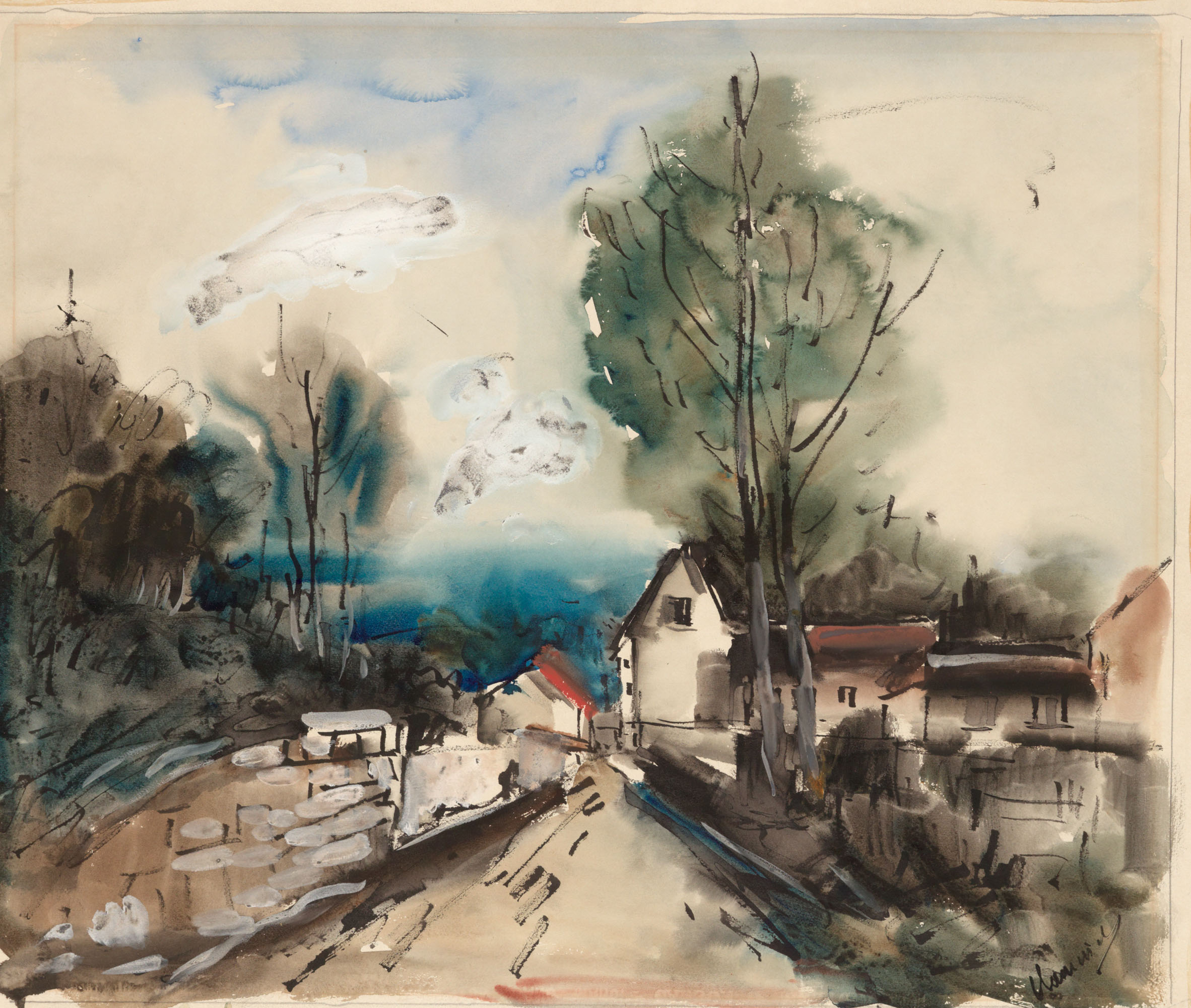Catalog image of L'entrée du village