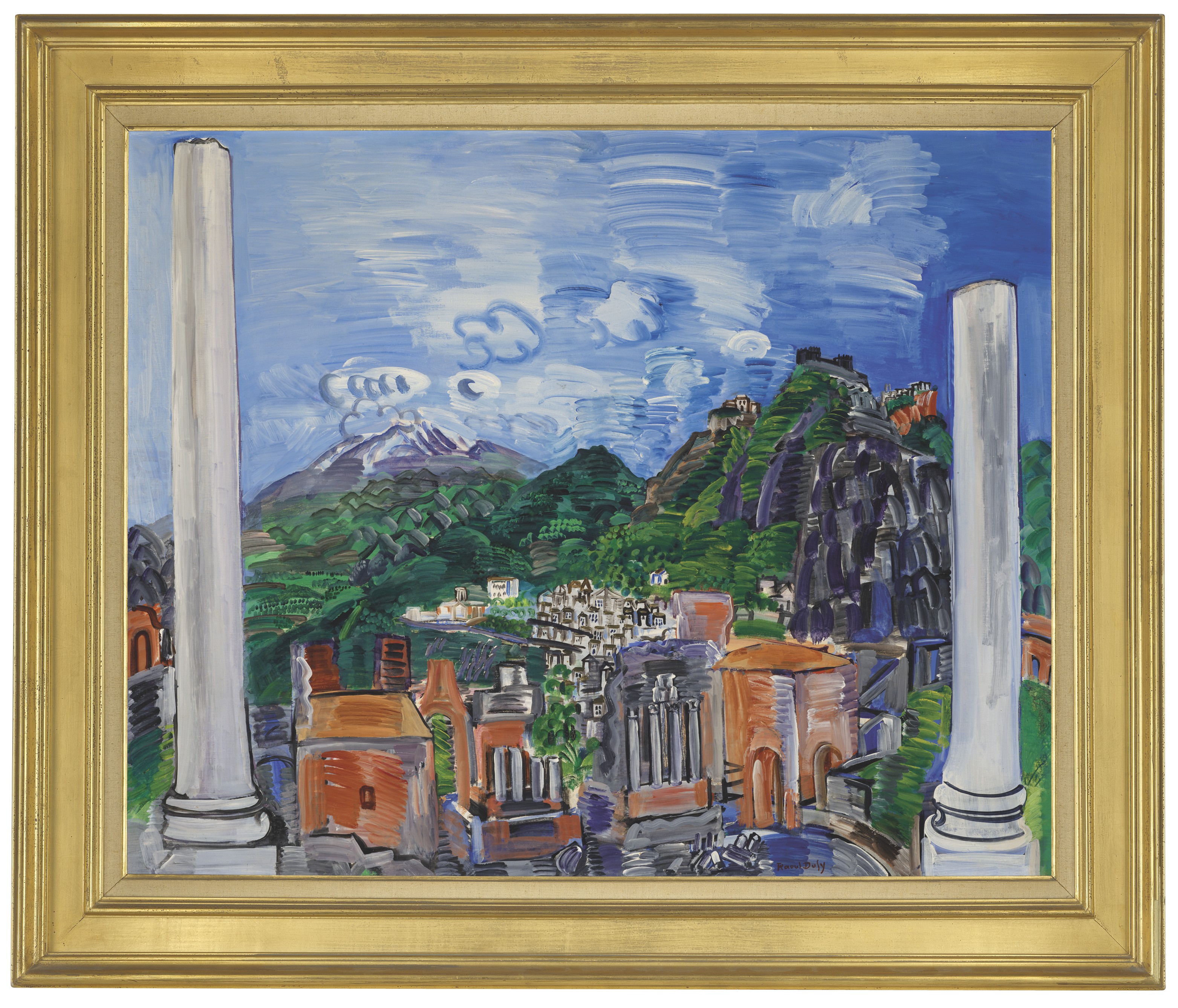 RAOUL DUFY (1877-1953), Le théâtre antique de Taormina | Christie's