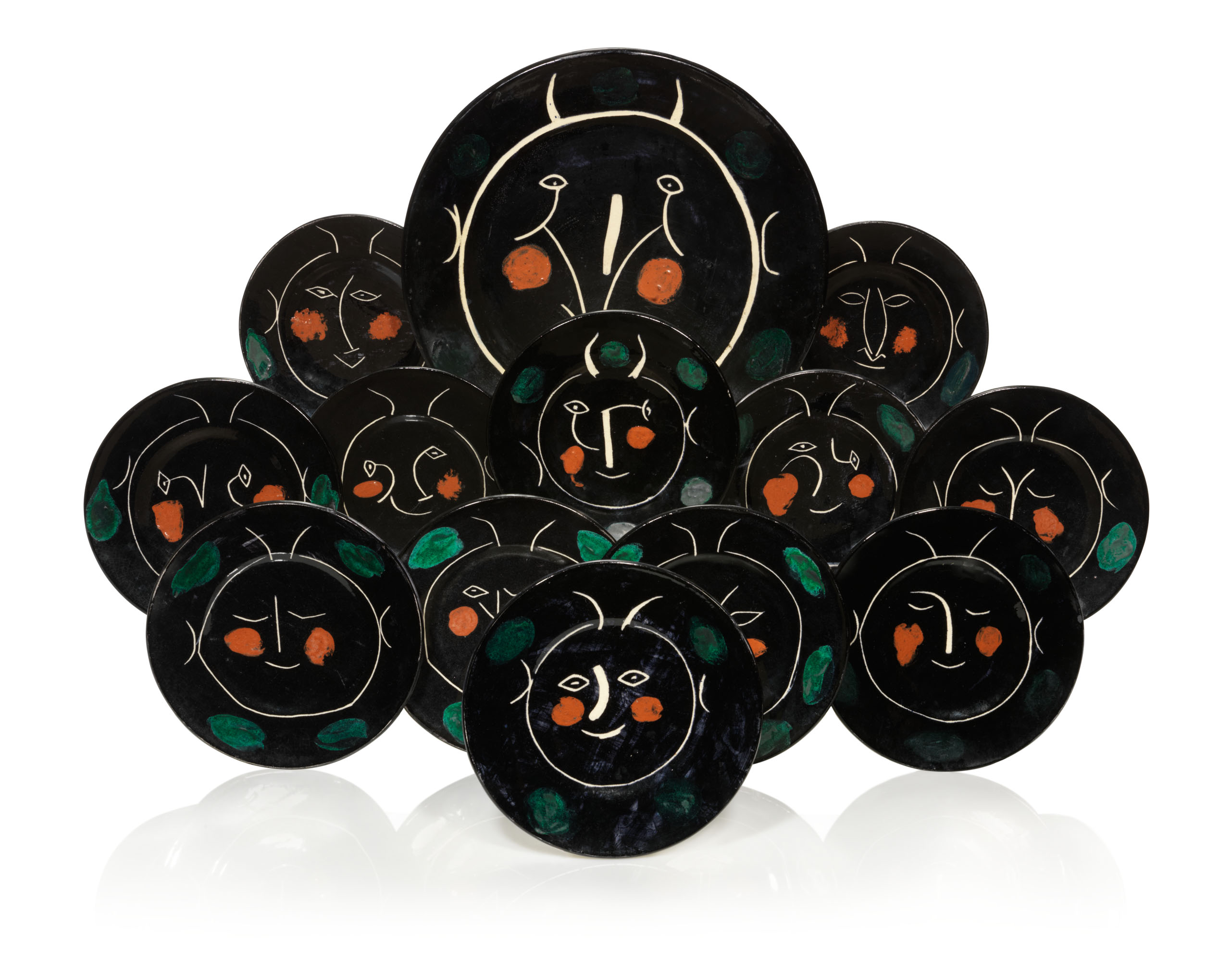 Catalog image of A complete Service visage noir (A.R. nos. 52-76)