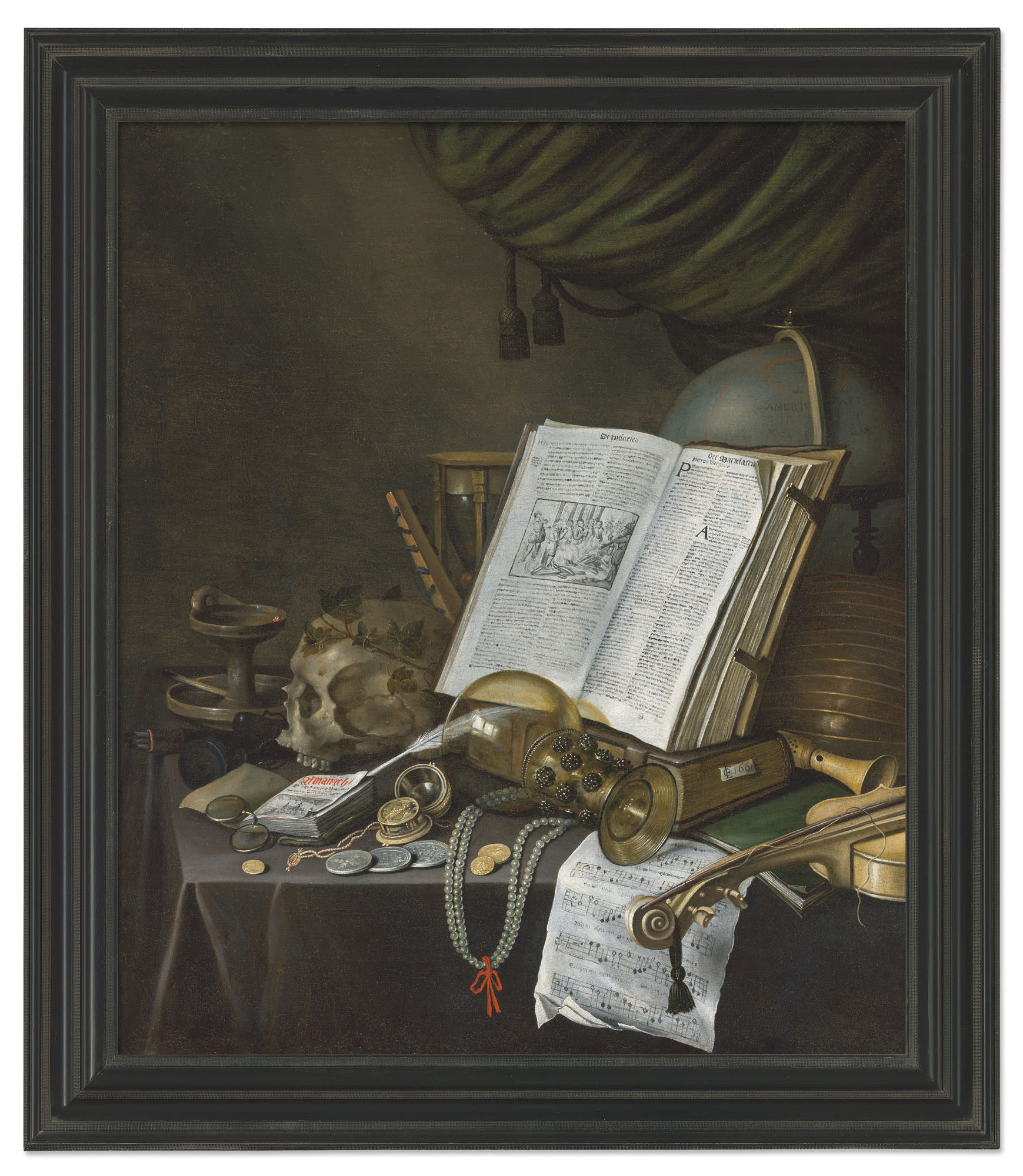 EDWAERT COLLIER (BREDA 1642-1708 LONDON), A vanitas still life 