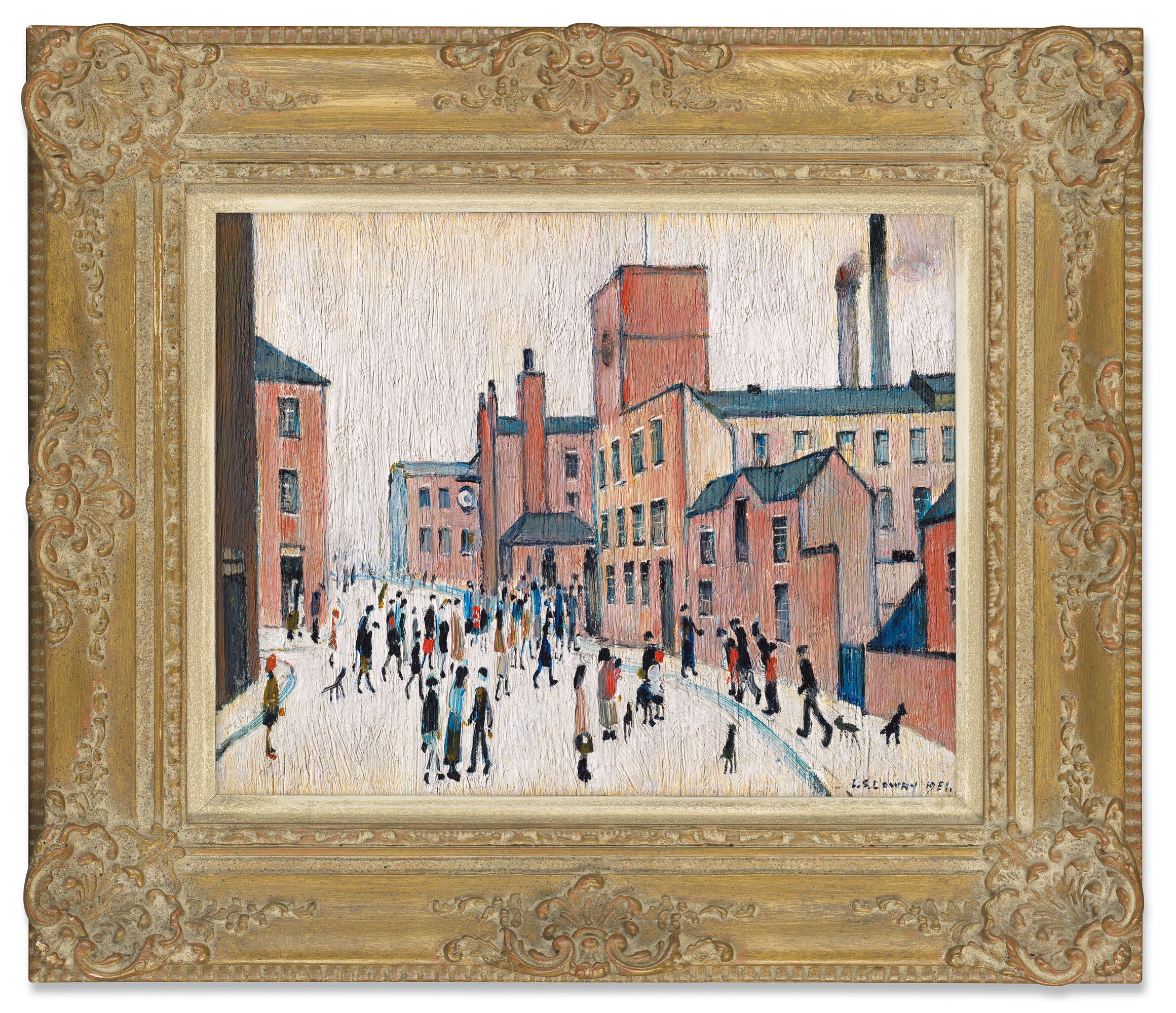 LAURENCE STEPHEN LOWRY, R.A. (1887-1976), Lancashire Street