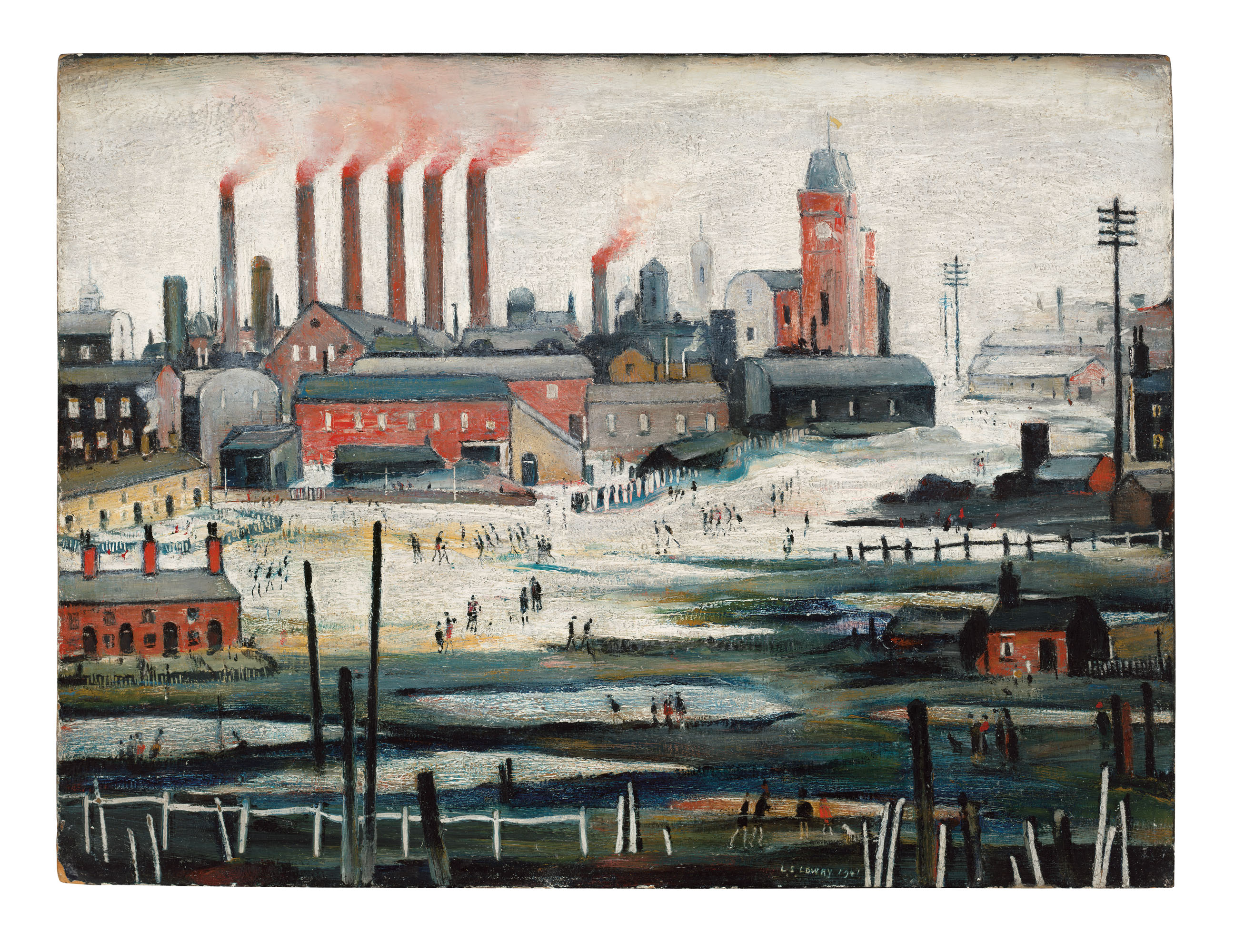 LAURENCE STEPHEN LOWRY, R.A. (18871976), Iron Works Christie’s