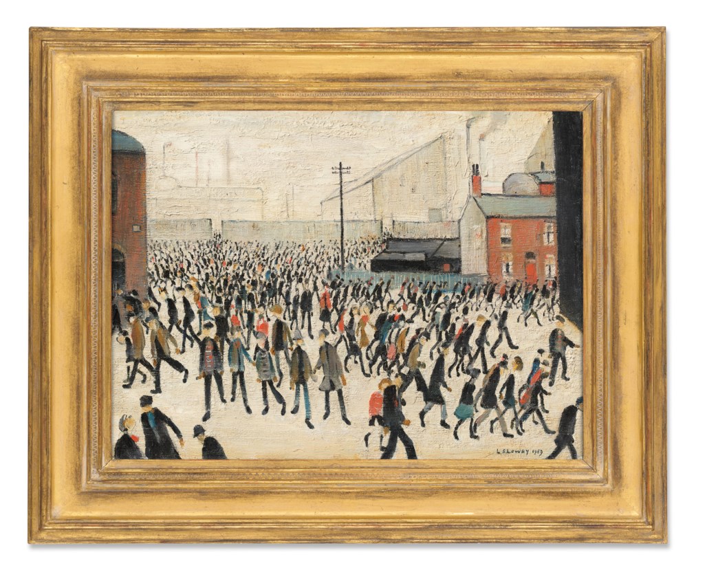 LAURENCE STEPHEN LOWRY, R.A. (18871976), Coming from the Match