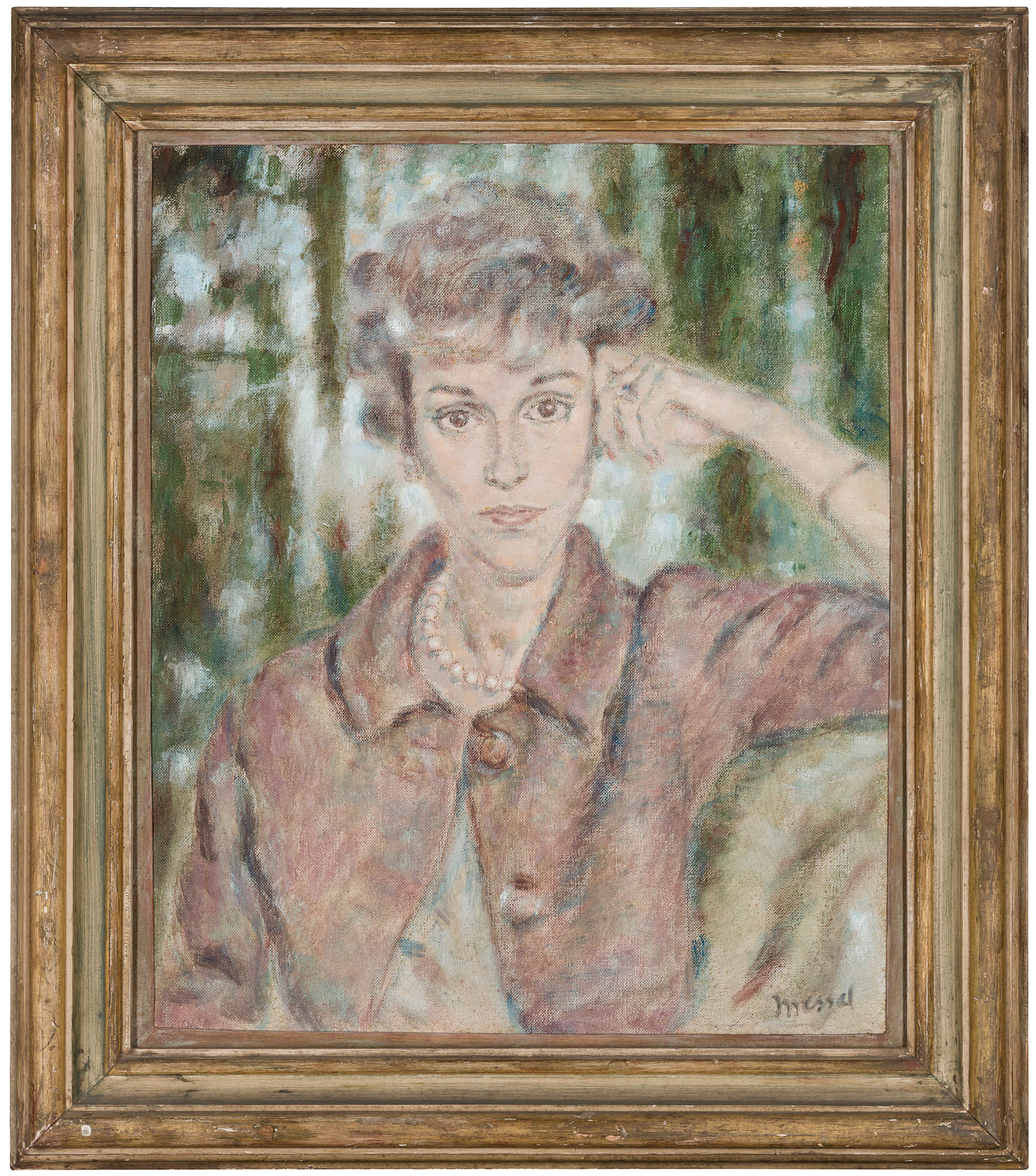 Oliver Hilary Sambourne Messel (1904-1978), Portrait of Mrs William ...