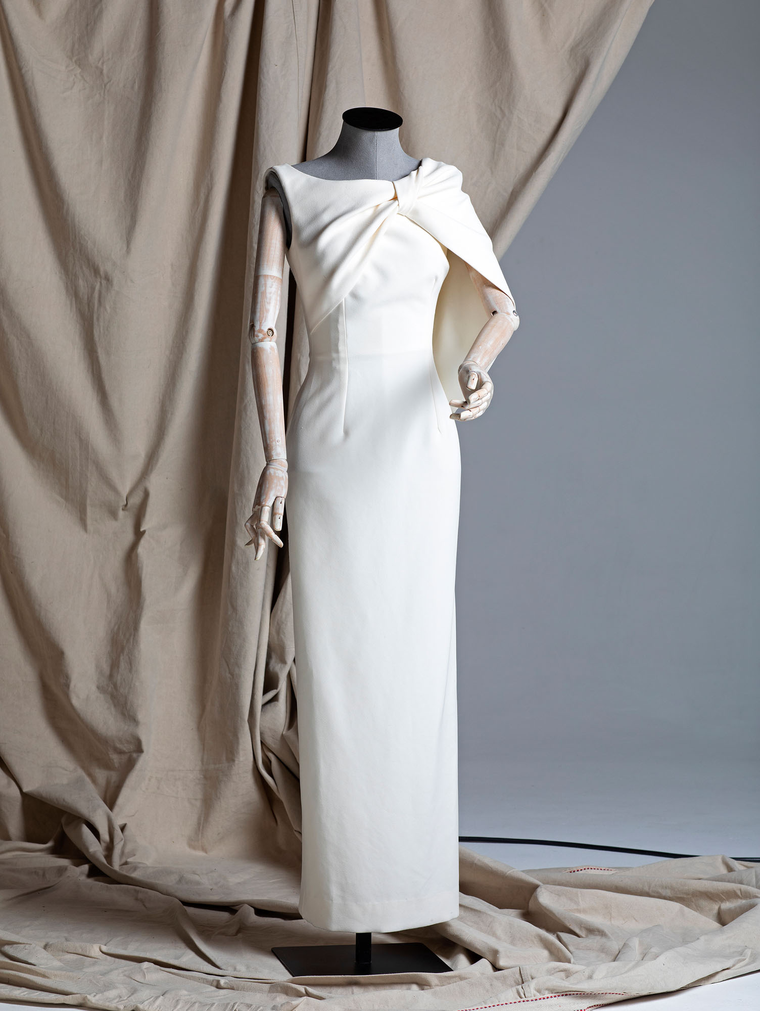 HEAVY CREPE 'SERENDIPITY' GOWN, SAFIYAA 