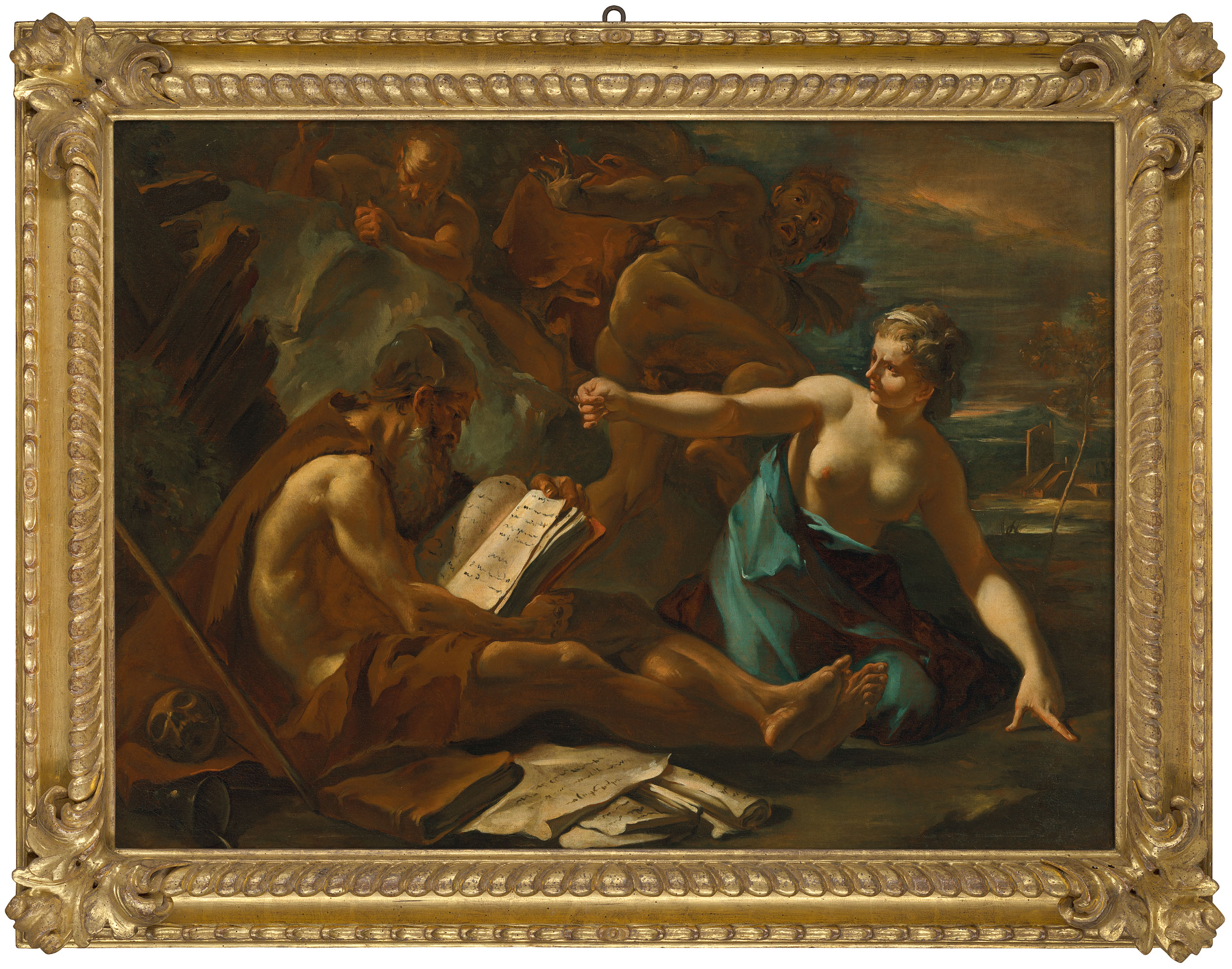 SEBASTIANO RICCI (BELLUNO 1659-1734 VENICE), The Temptation of Saint ...