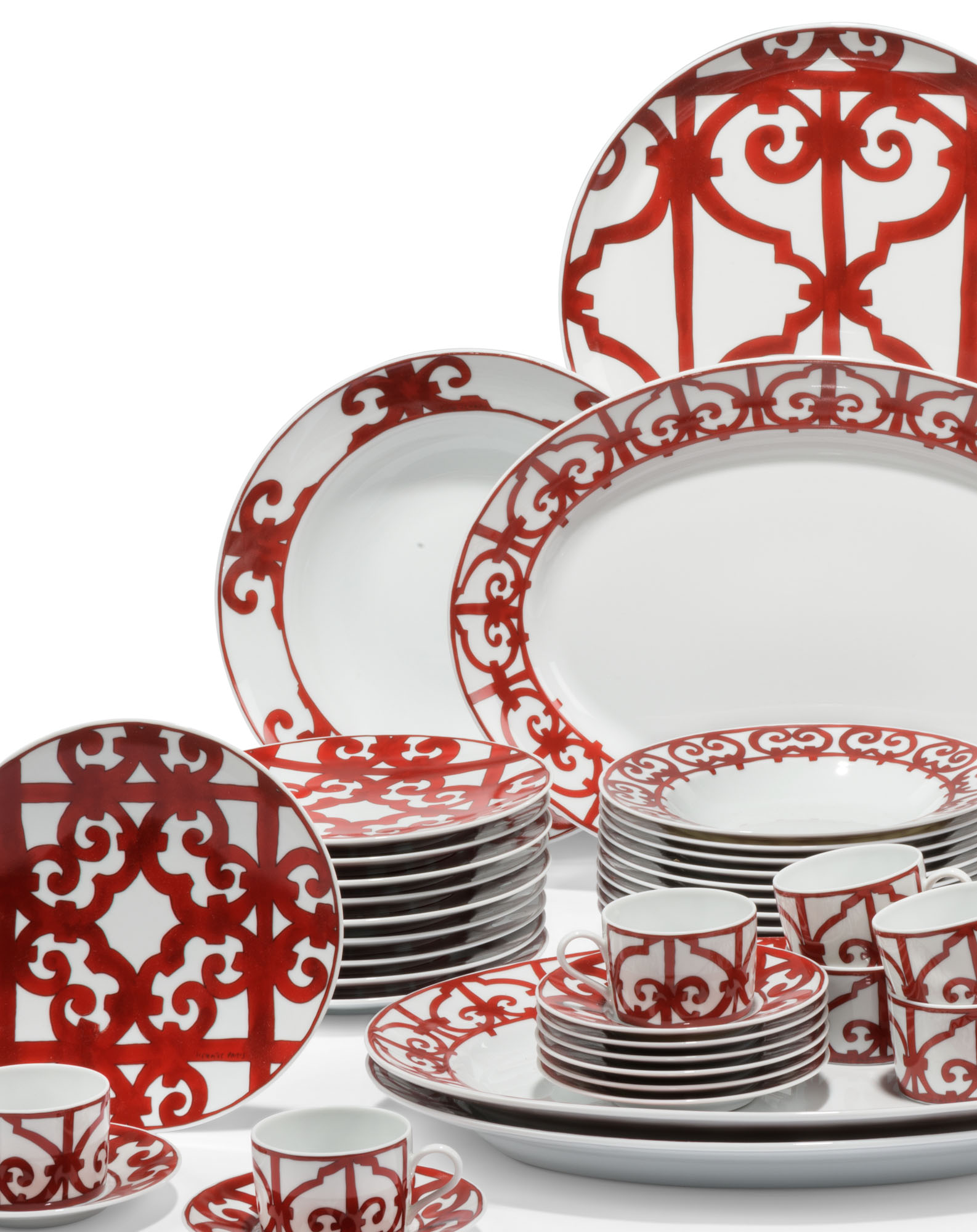 HERMES プレート 皿 Balcon du Guadalquivir Hermes Balcon du Guadalquivir Tart Platter | Kneen & Co