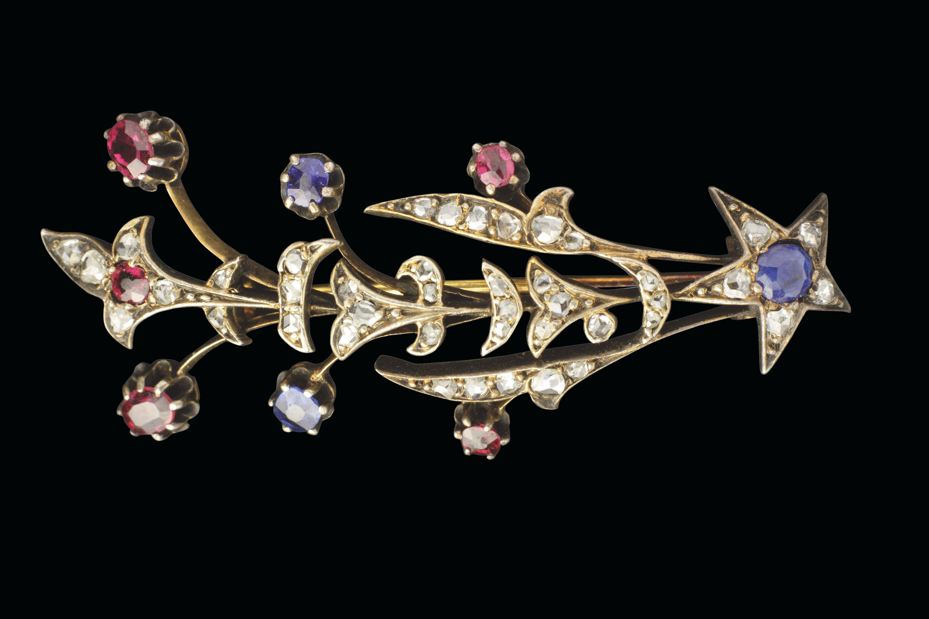Halley's comet brooch on sale