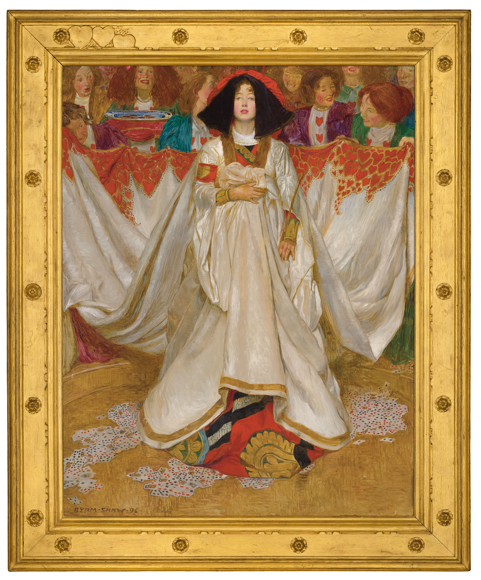 John Byam Liston Shaw 1872 1919 The Queen Of Hearts Christie s
