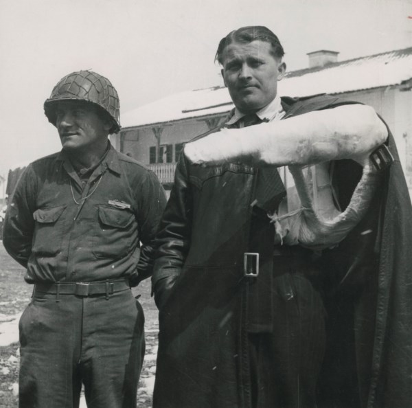 The first American rocket to reach outer space, May 1946; Wernher von