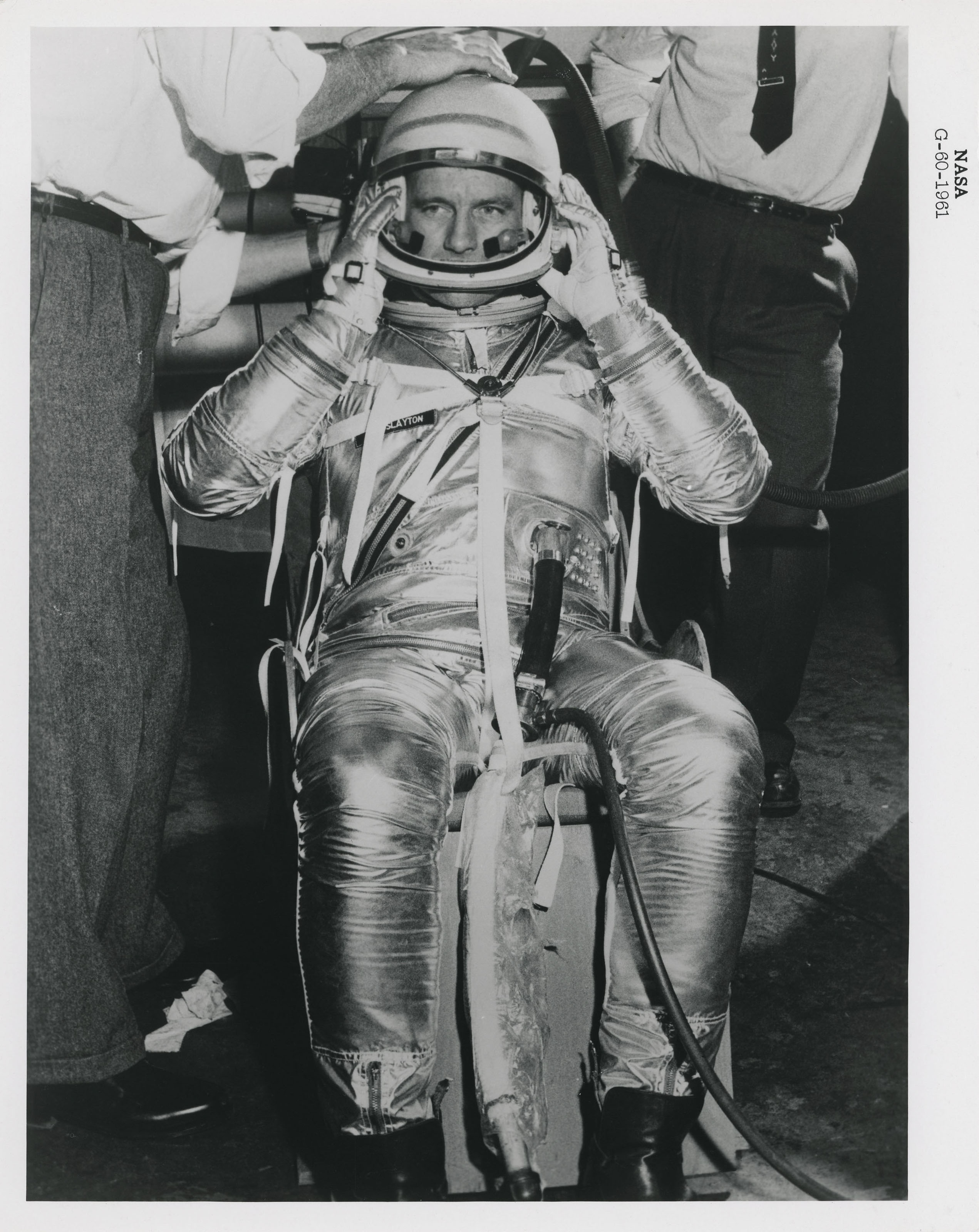 Pioneering Mercury Astronauts During First Spaceflight Trainings Test Missions Of First Capsules Designed For Manned Spaceflight Mercury Atlas 1 And Redstone 1 A February October 1960 Nasa Christie S