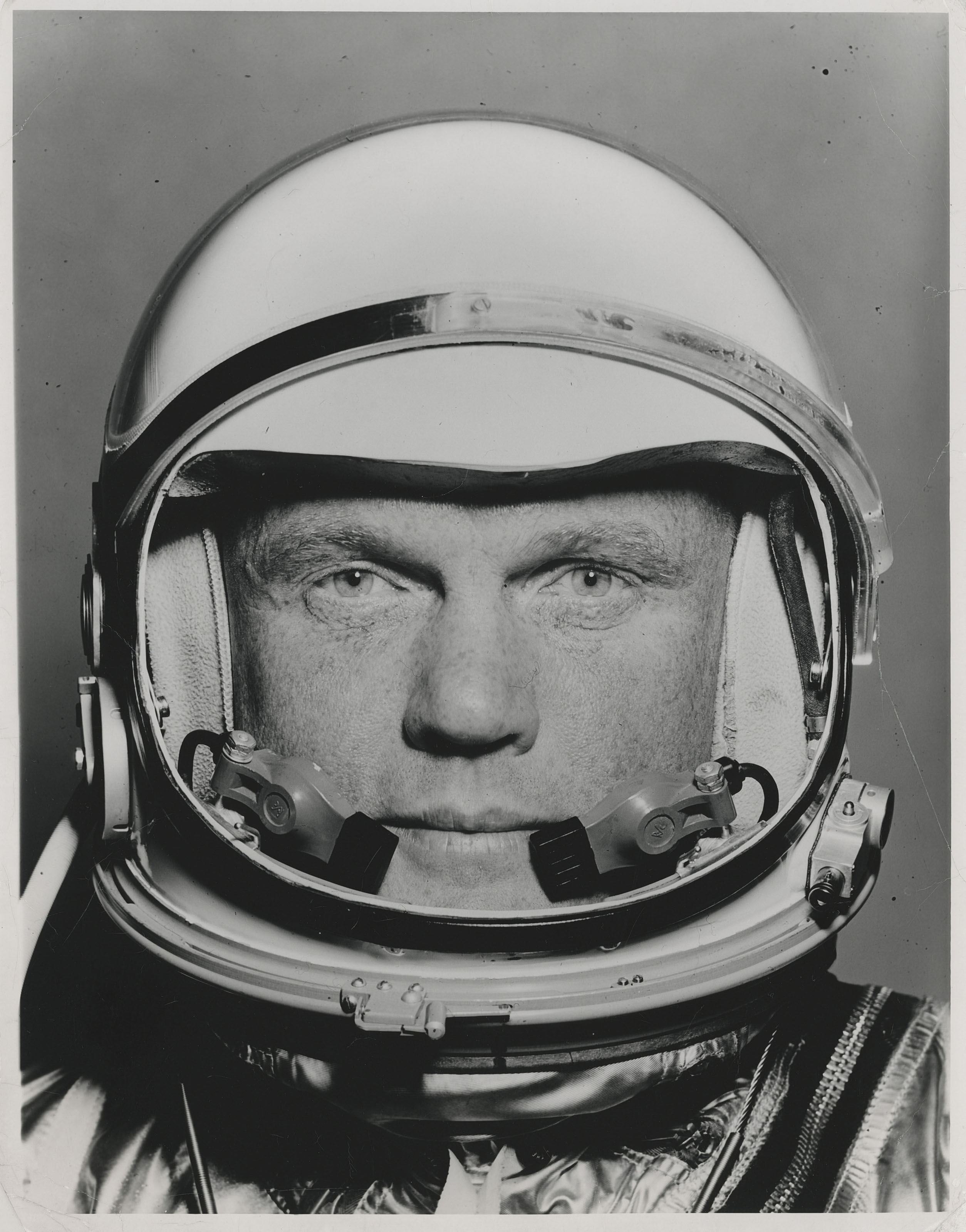 Portrait of the first American in orbit John Glenn [Large Format ...
