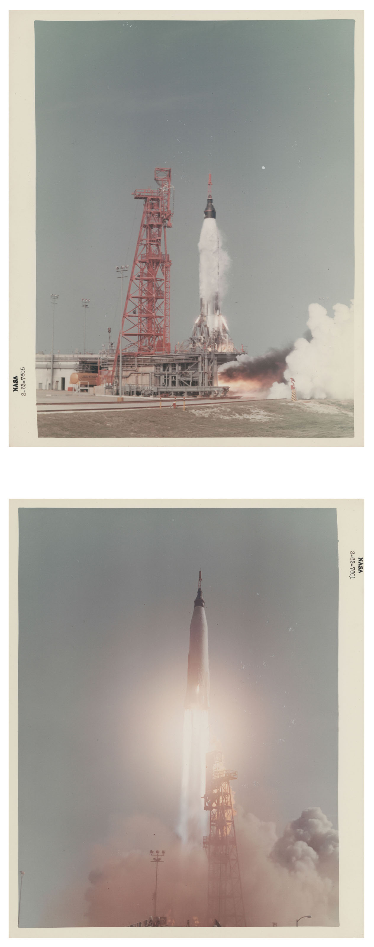 Launch, prelaunch activities of the Faith 7 mission carrying