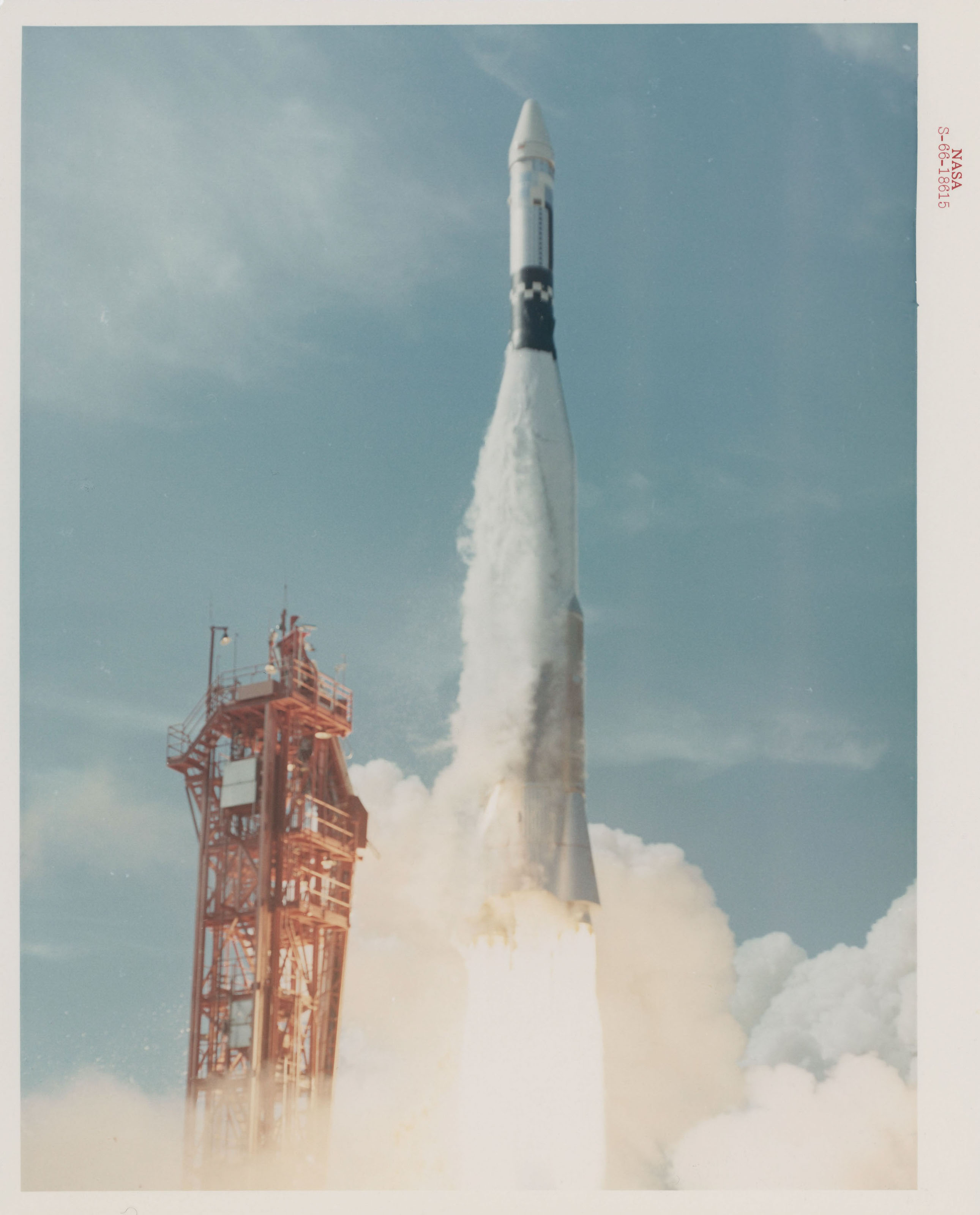 Dual launch of the Titan rocket and the Atlas rocket; Neil