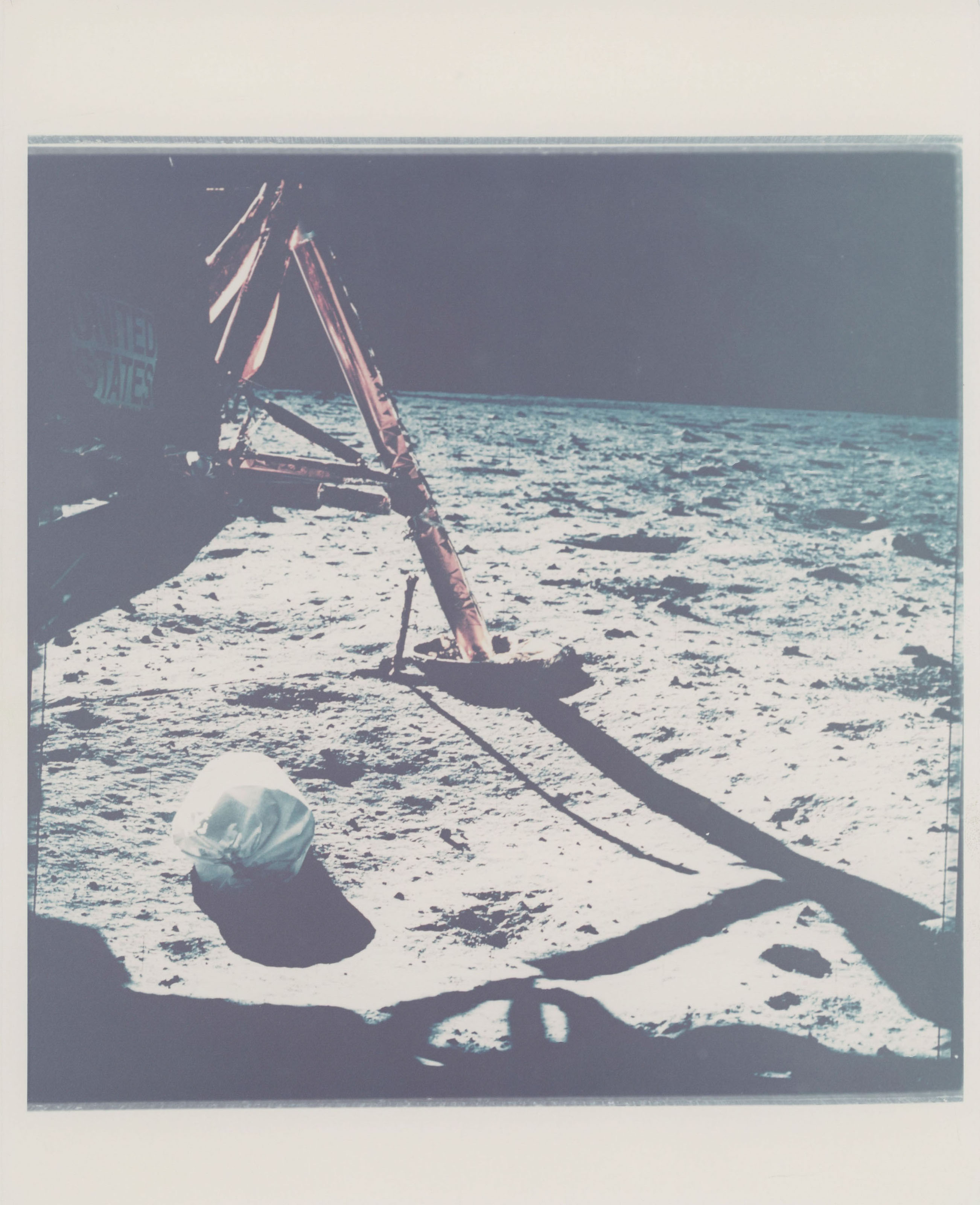 The first photograph taken by man on the surface of another world ...