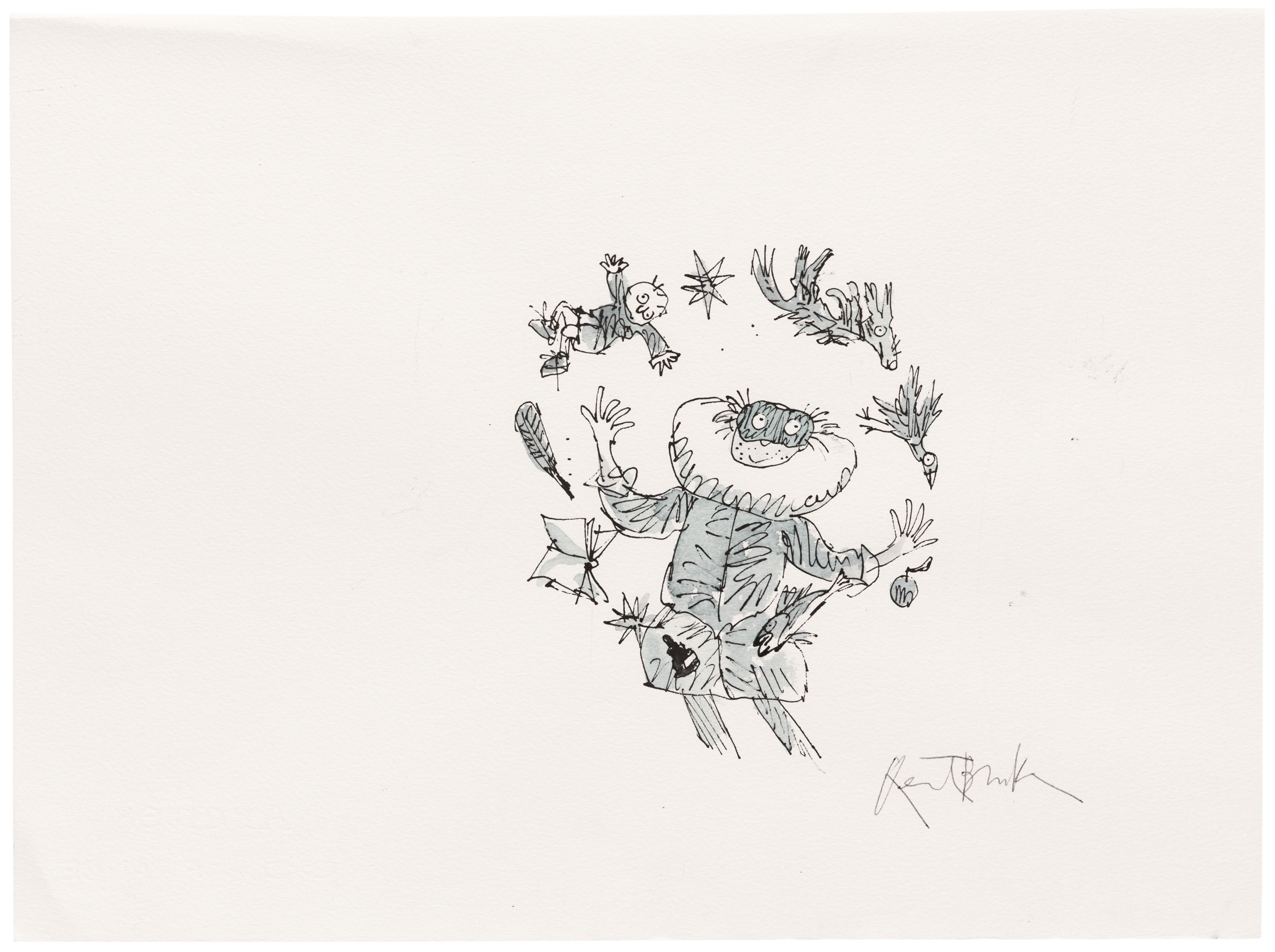 Quentin Blake (b.1932), In The Theatre of the Imagination | Christie’s