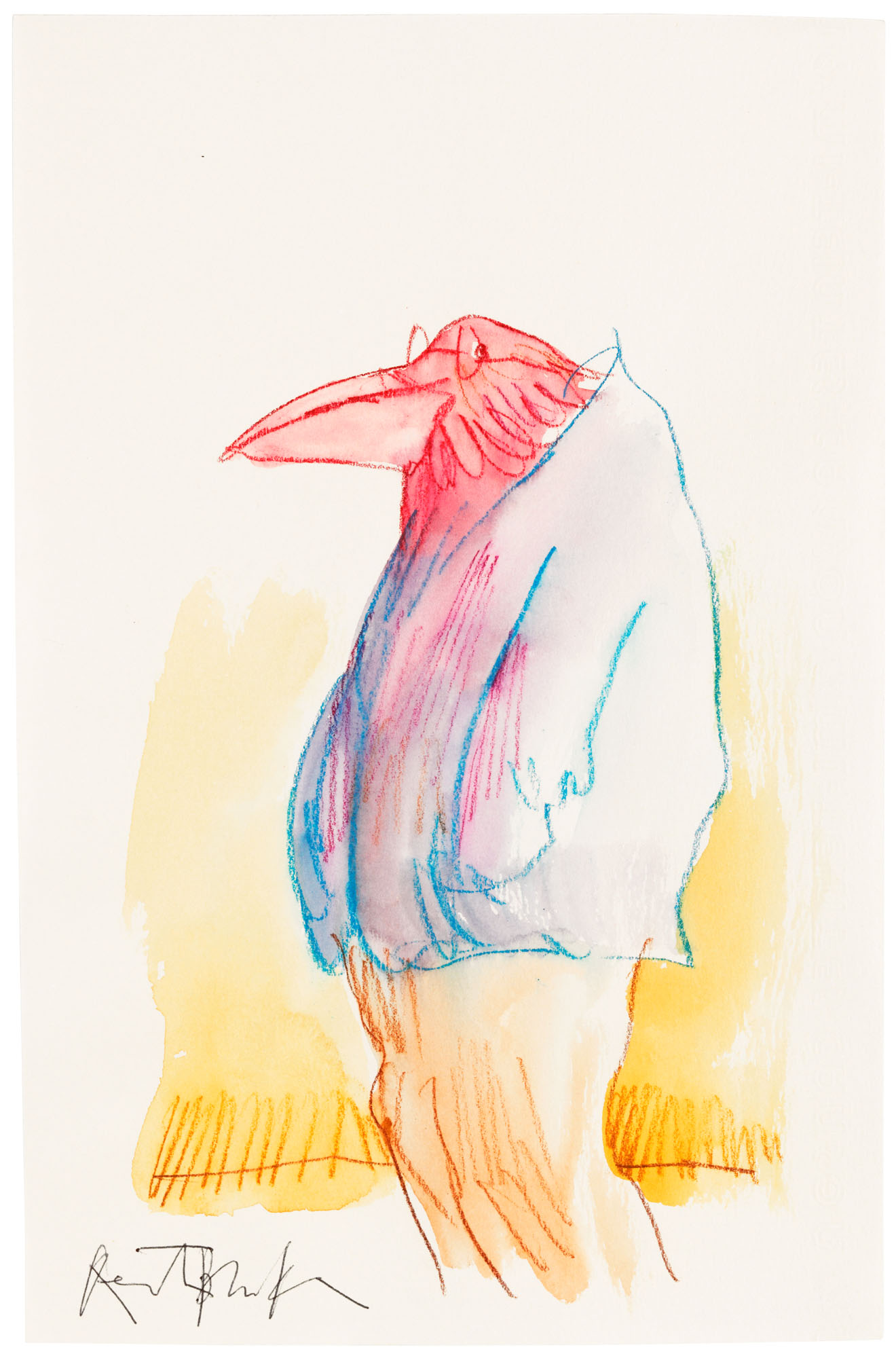 Quentin Blake (b.1932), Birds as people #6 | Christie’s