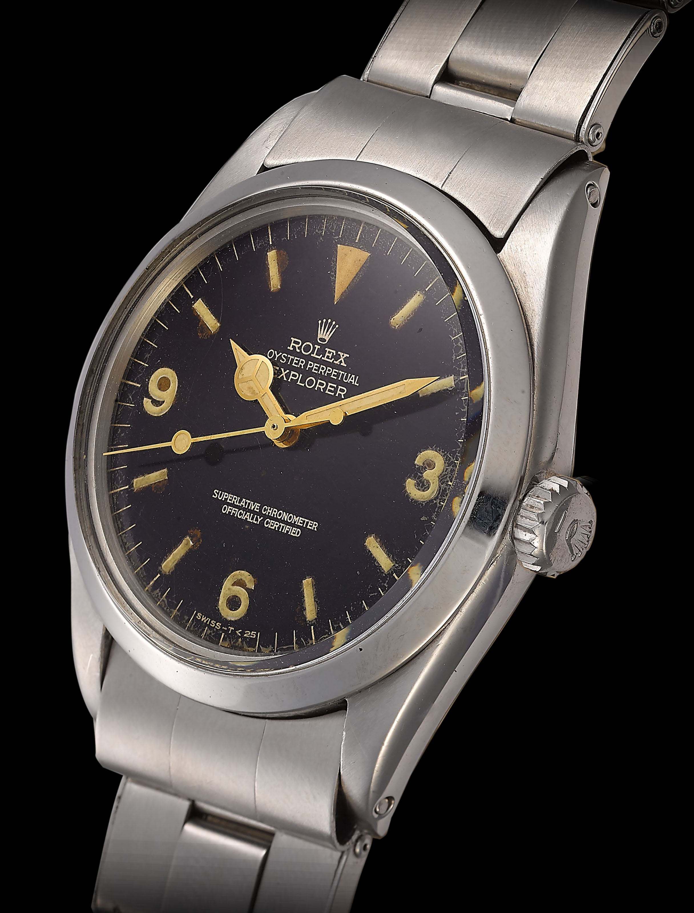 Rolex explorer clearance gilt dial