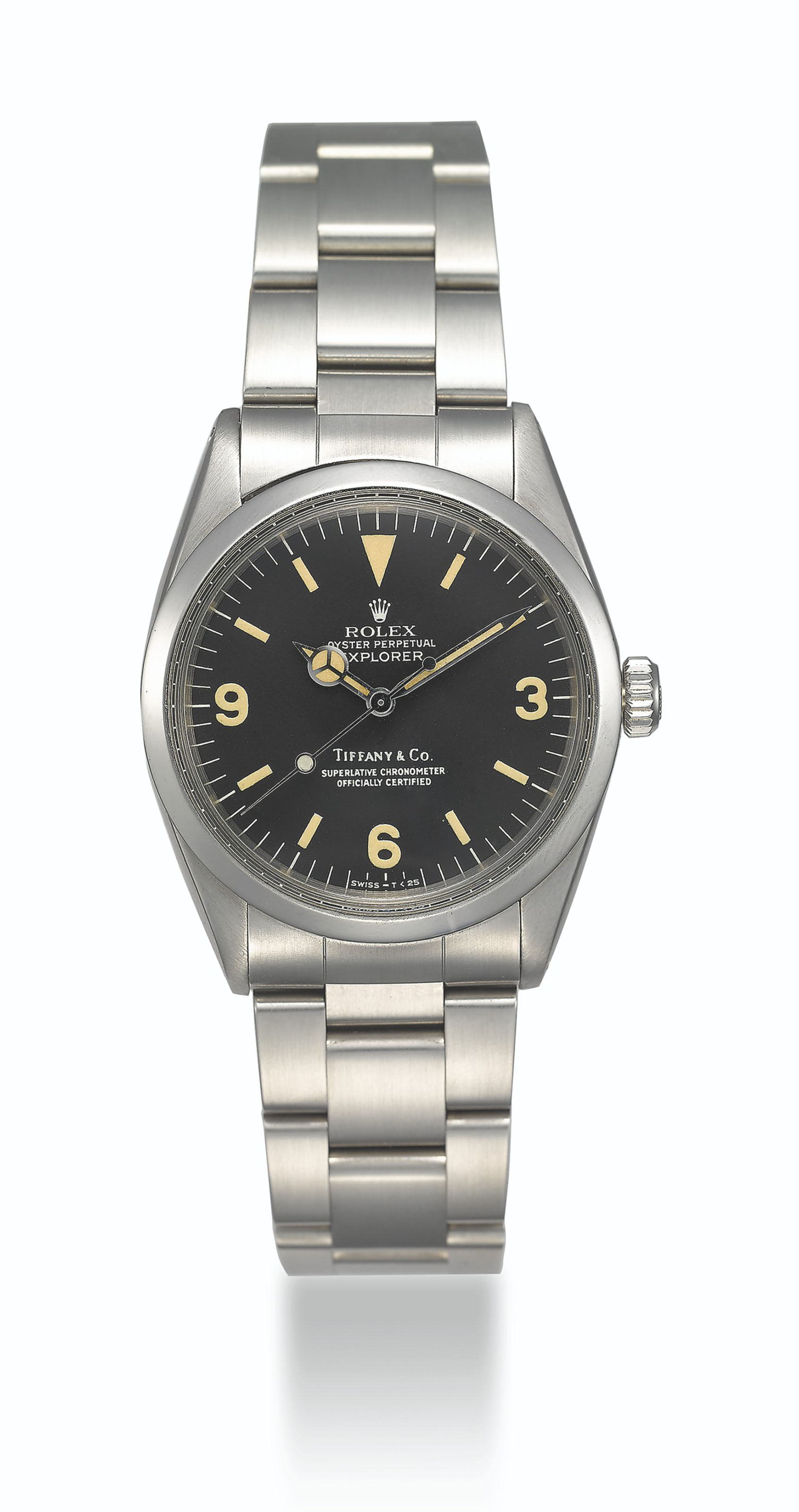 Rolex explorer top tiffany co