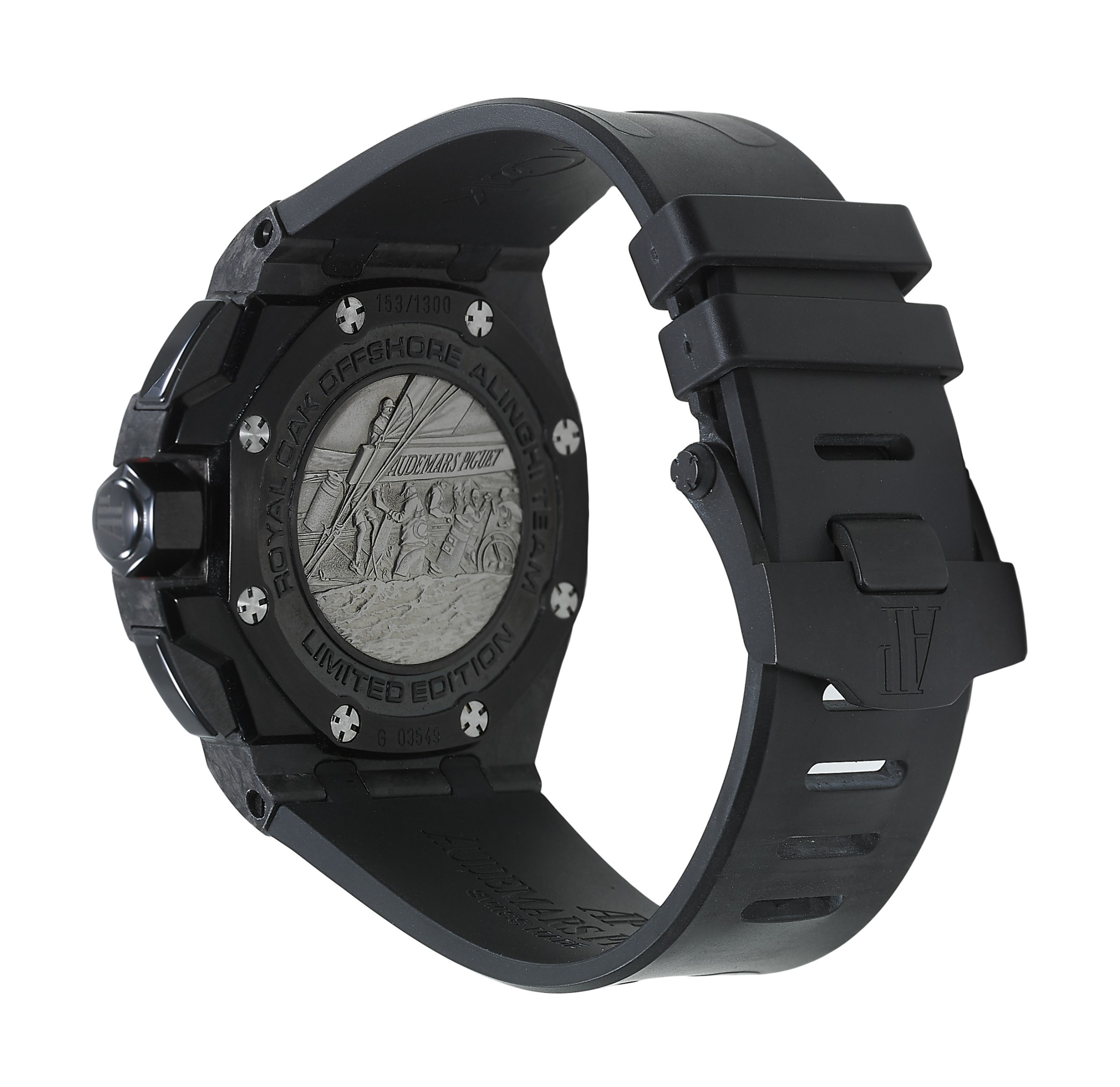 AUDEMARS PIGUET, LIMITED EDITION CARBON ROYAL OAK OFFSHORE ALINGHI