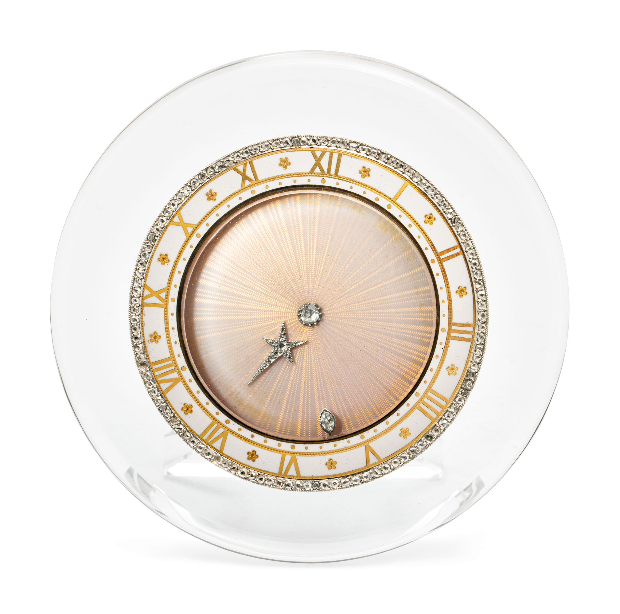EARLY 20TH CENTURY 'COMET' SEMI-MYSTERY CLOCK, CARTIER, | Christie's