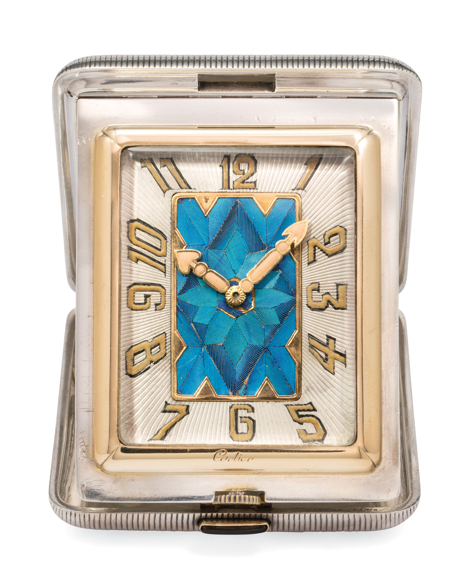 ART DECO DESK CLOCK, CARTIER, | Christie's