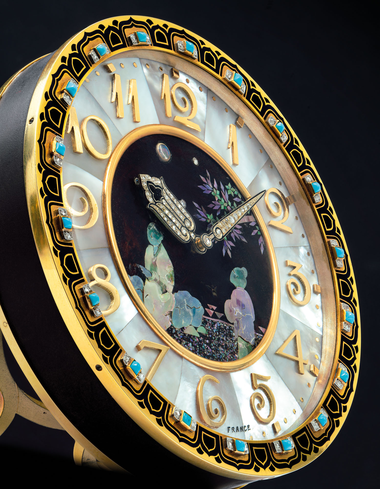 ART DECO DESK CLOCK, CARTIER, | Christie's