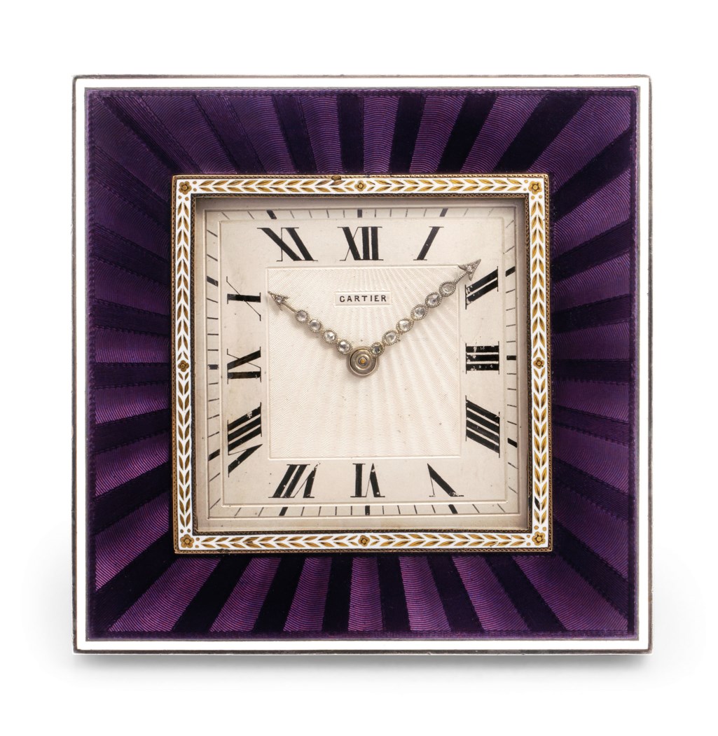 BELLE EPOQUE DESK CLOCK, CARTIER, Christie’s