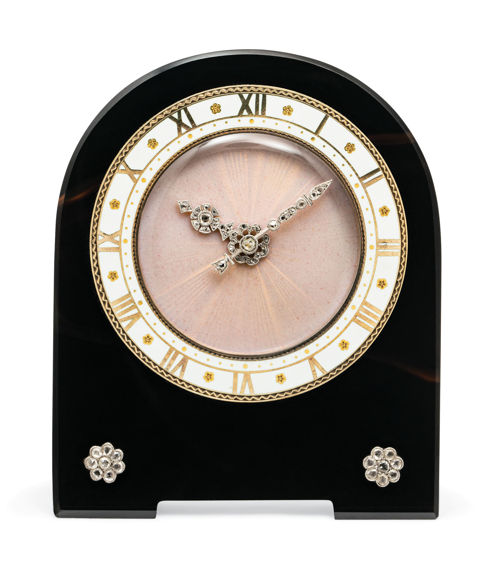 Art Deco Onyx Enamel And Diamond Desk Clock Cartier Christie S See more related results for. christie s