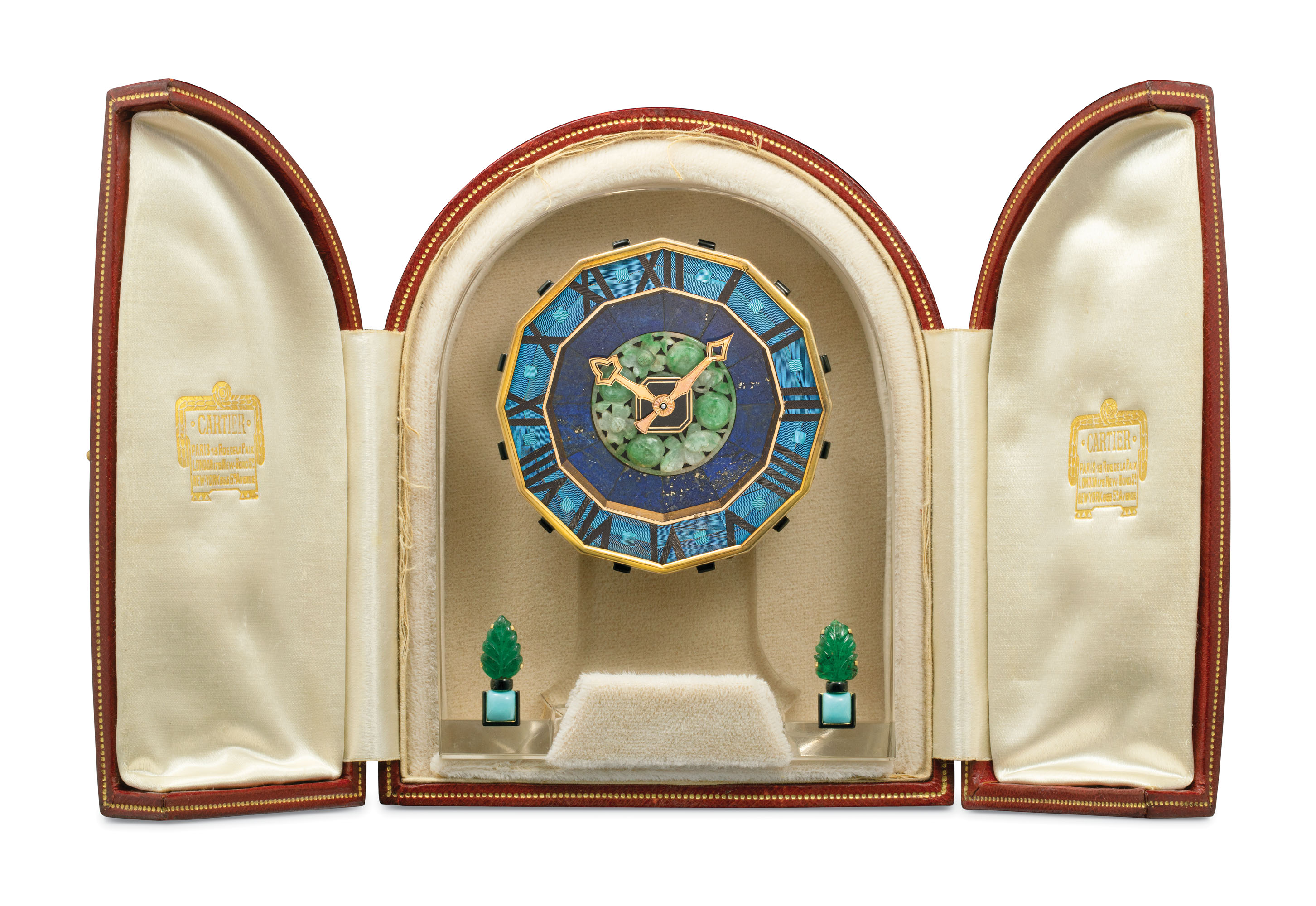 ART DECO DESK CLOCK, CARTIER, | Christie's